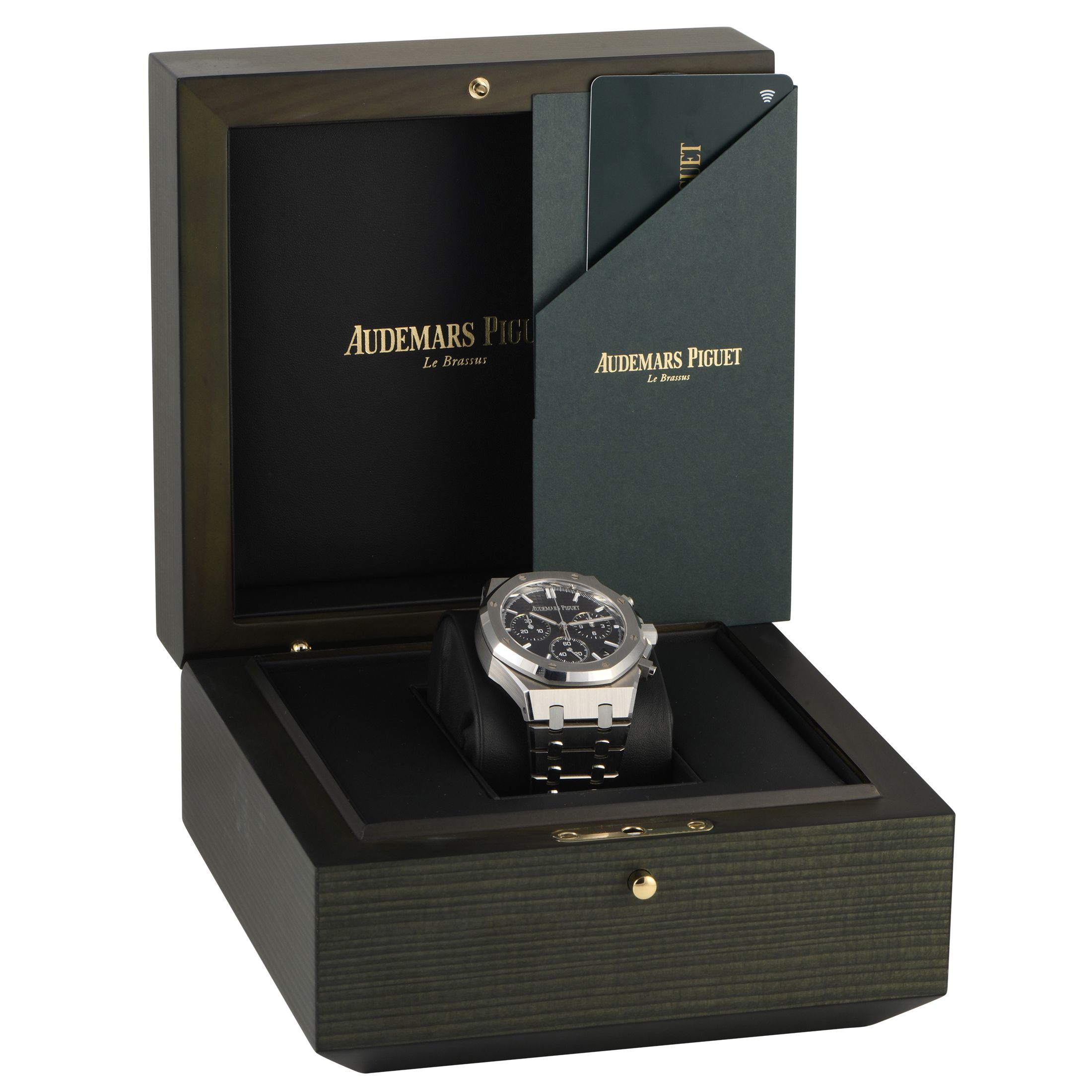 Audemars Piguet Royal Oak Chronograph Black Dial Watch 26240ST.OO.1320ST.06