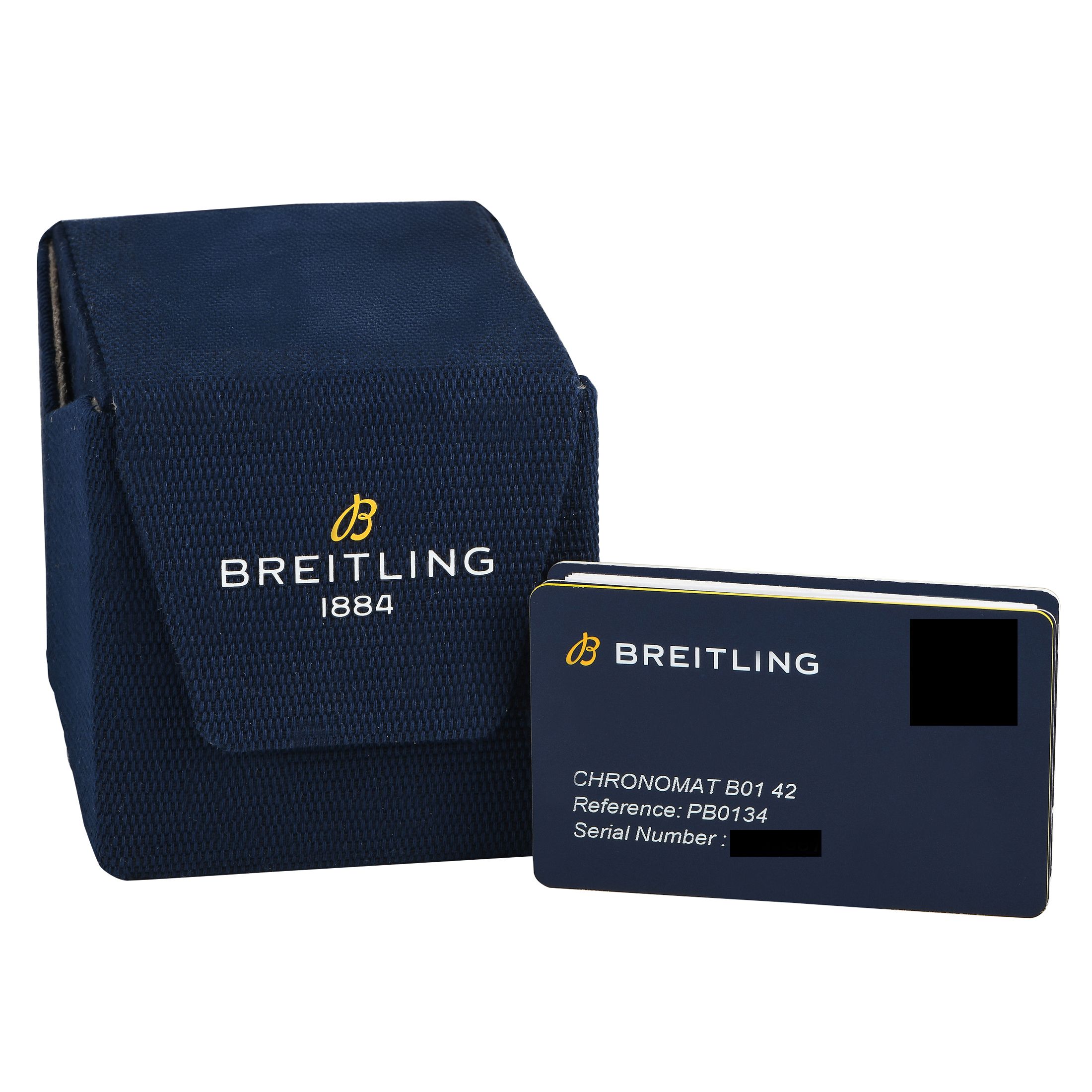 Breitling Chronomat B01 Chronograph Ice Blue Watch PB0134101C1S1