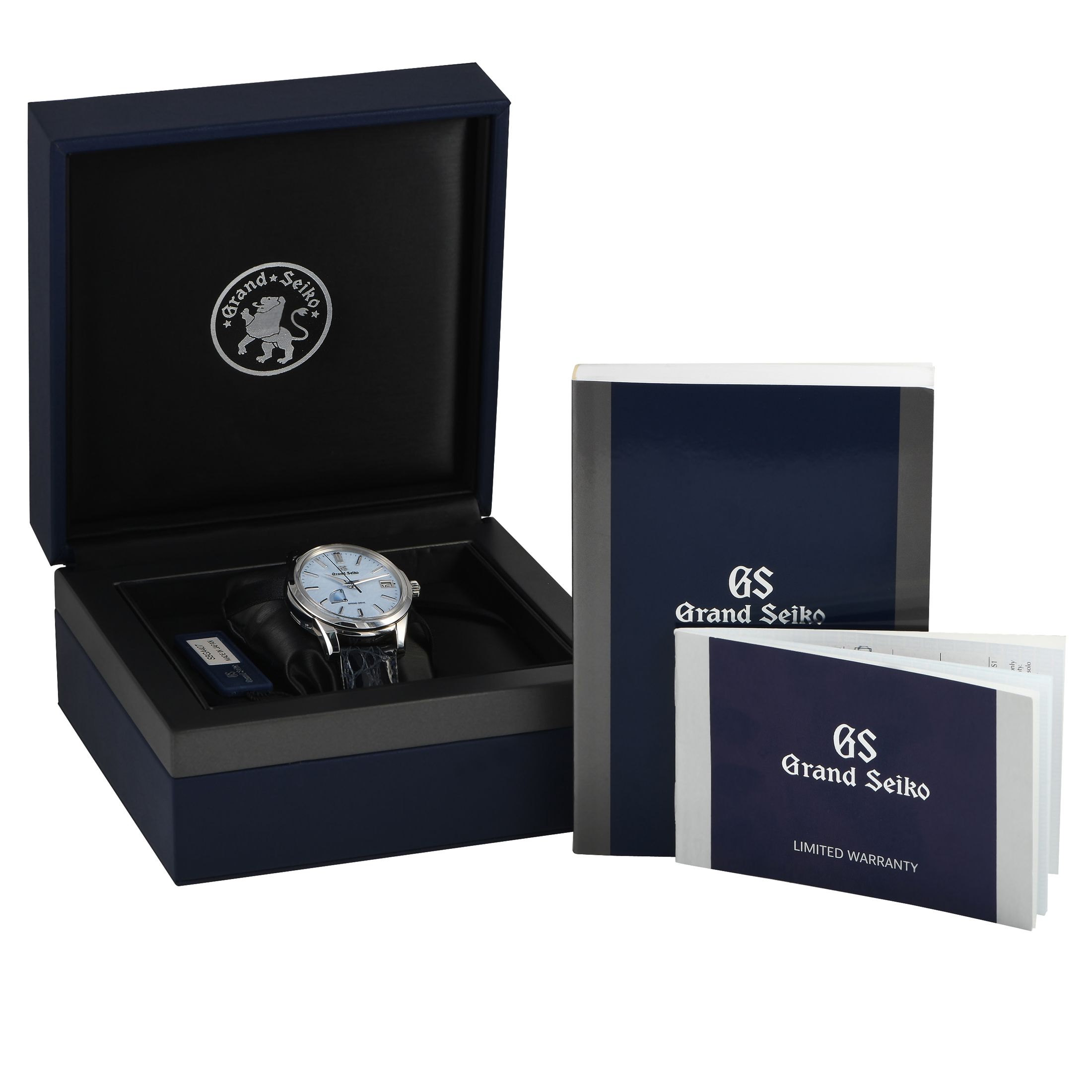 Grand Seiko Blue Snowflake Spring Drive Watch SBGA407