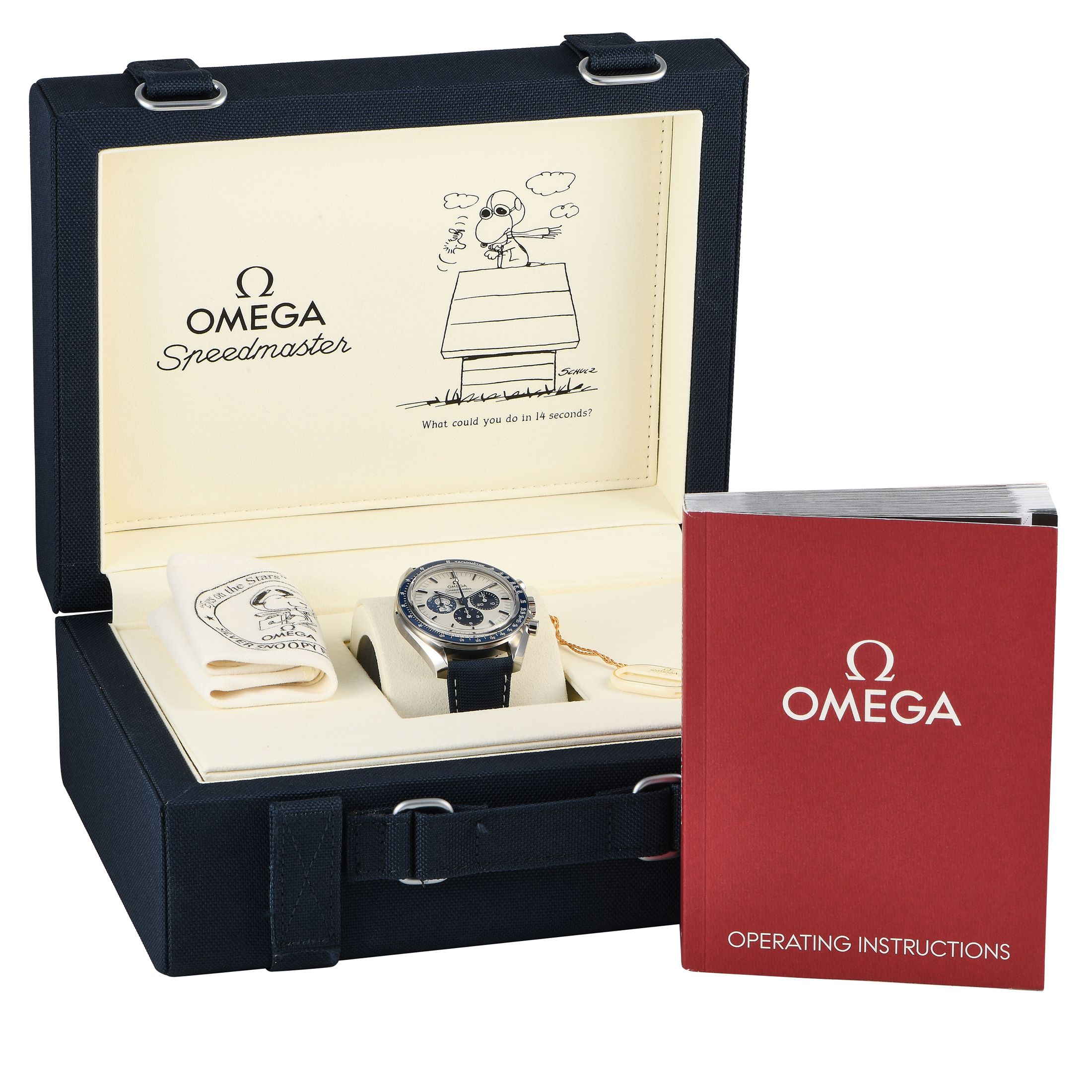 Omega Speedmaster Silver Snoopy Award Watch 310.32.42.50.02.001