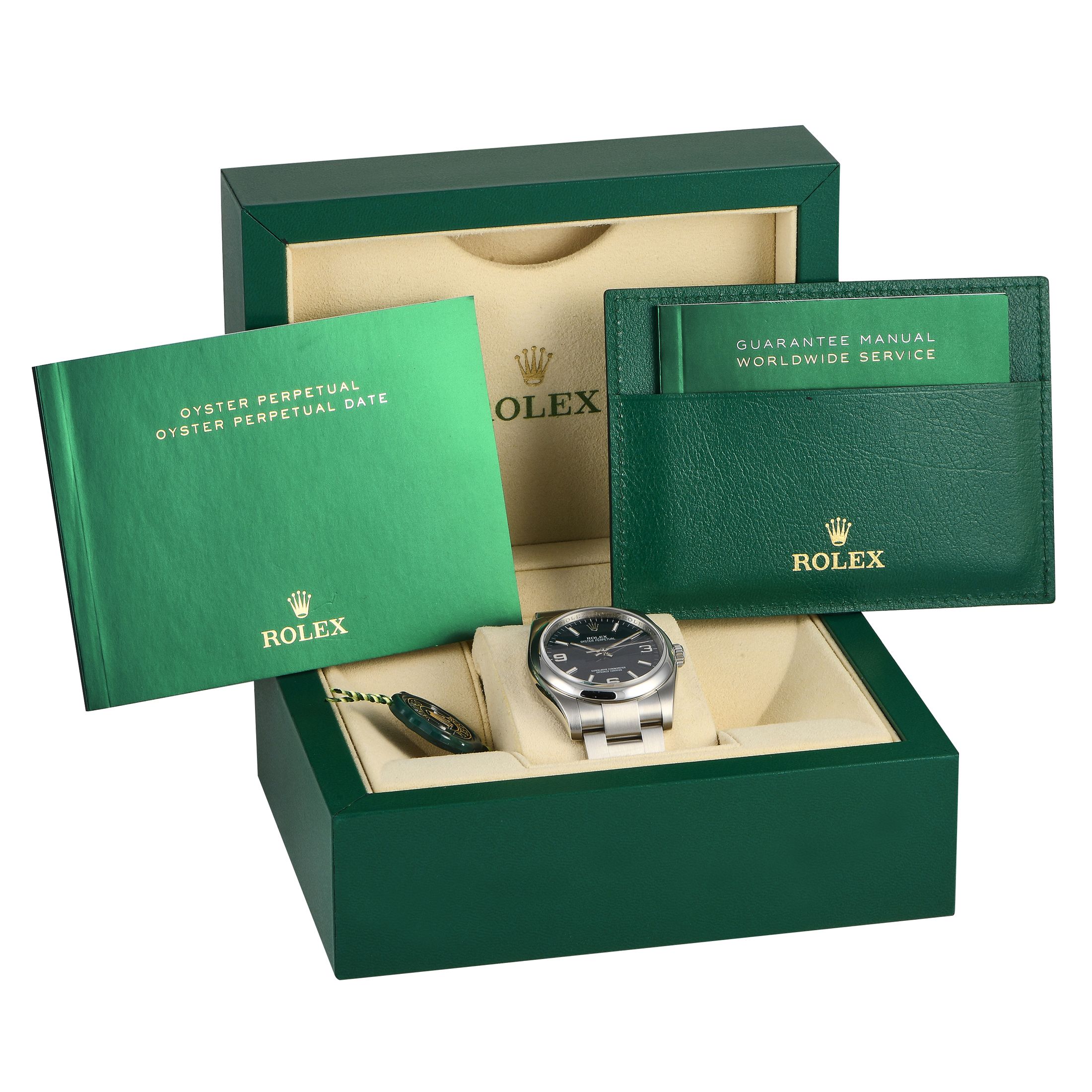 Rolex Oyster Perpetual 36 Blue Dial Watch 116000