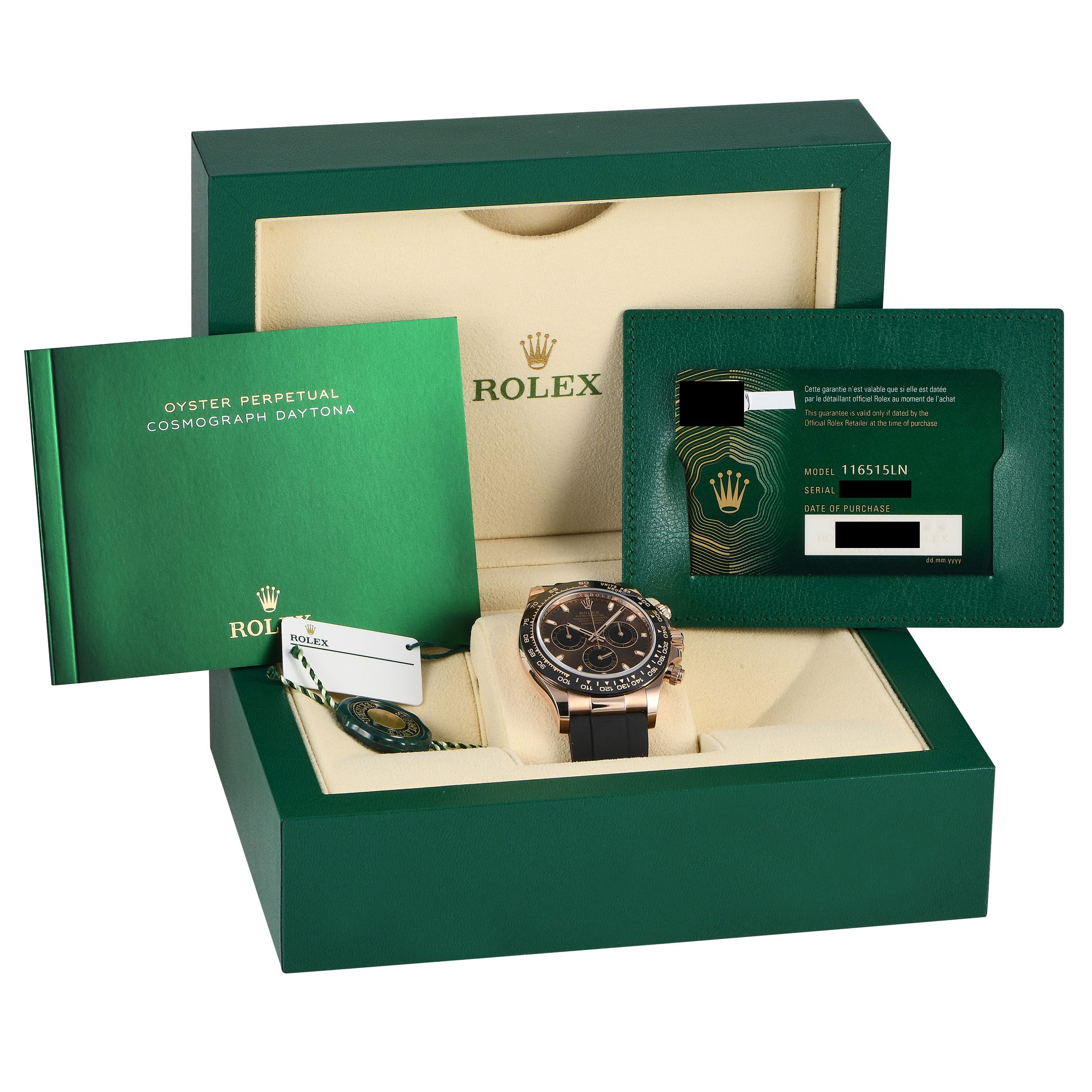 Rolex Daytona Chocolate Dial Watch 116515LN