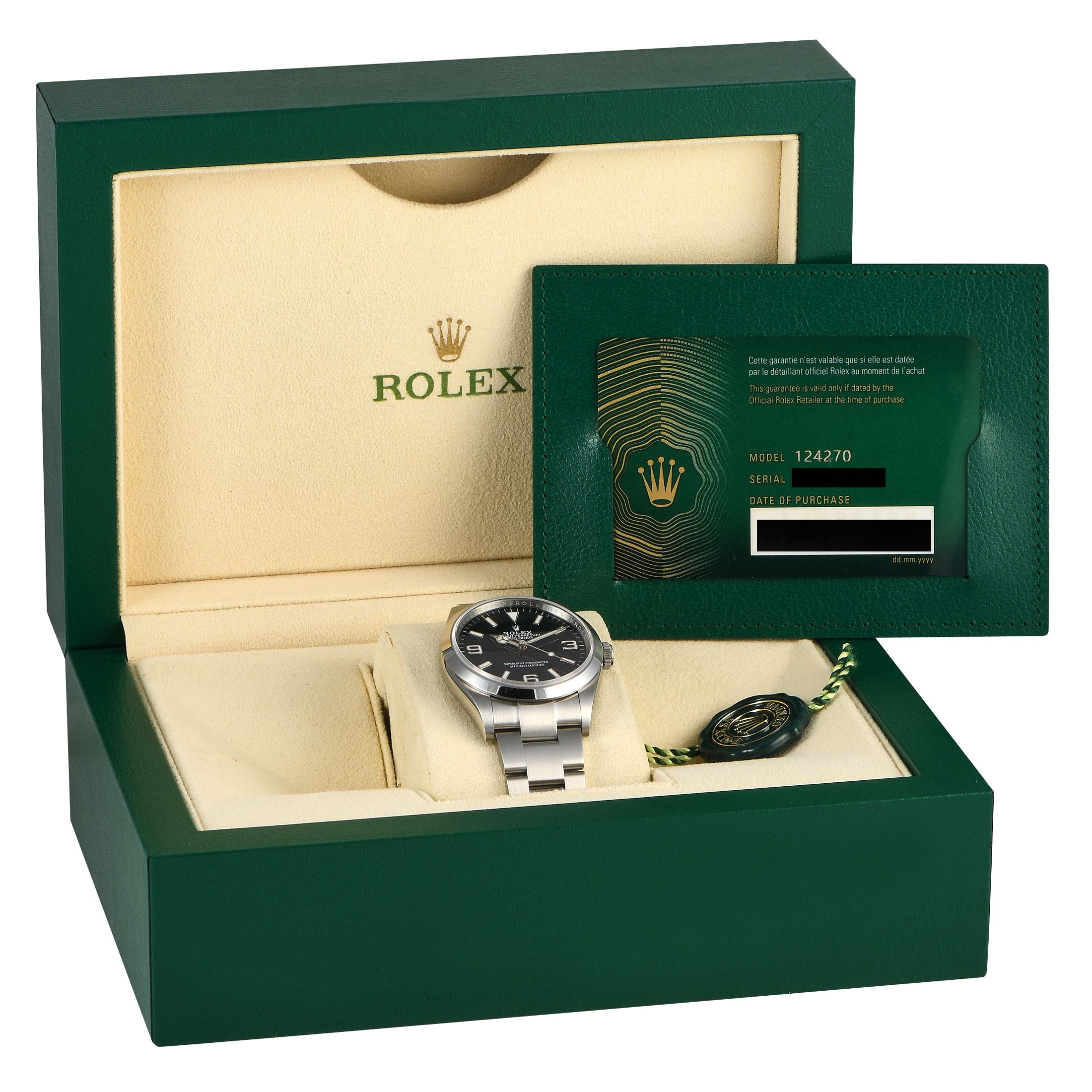 Rolex Explorer 36 Watch 124270