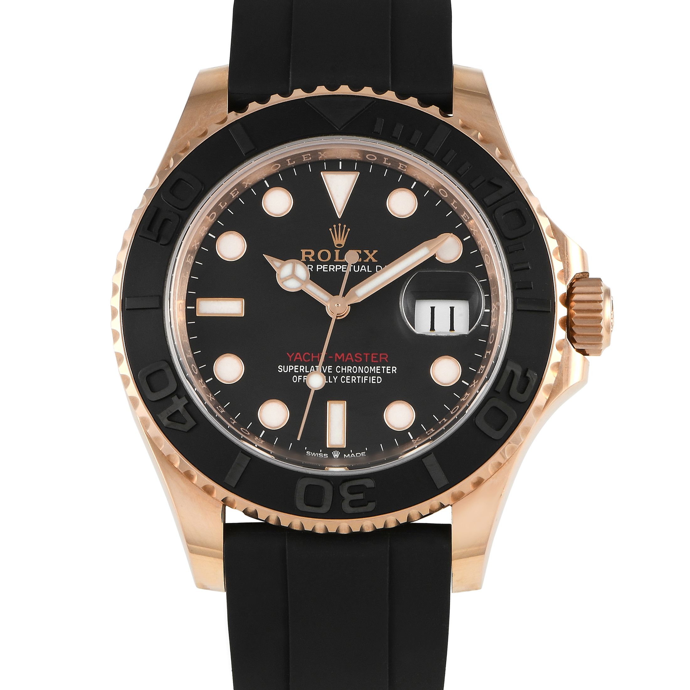 Rolex Yacht-Master 40 Everose Gold Watch 126655