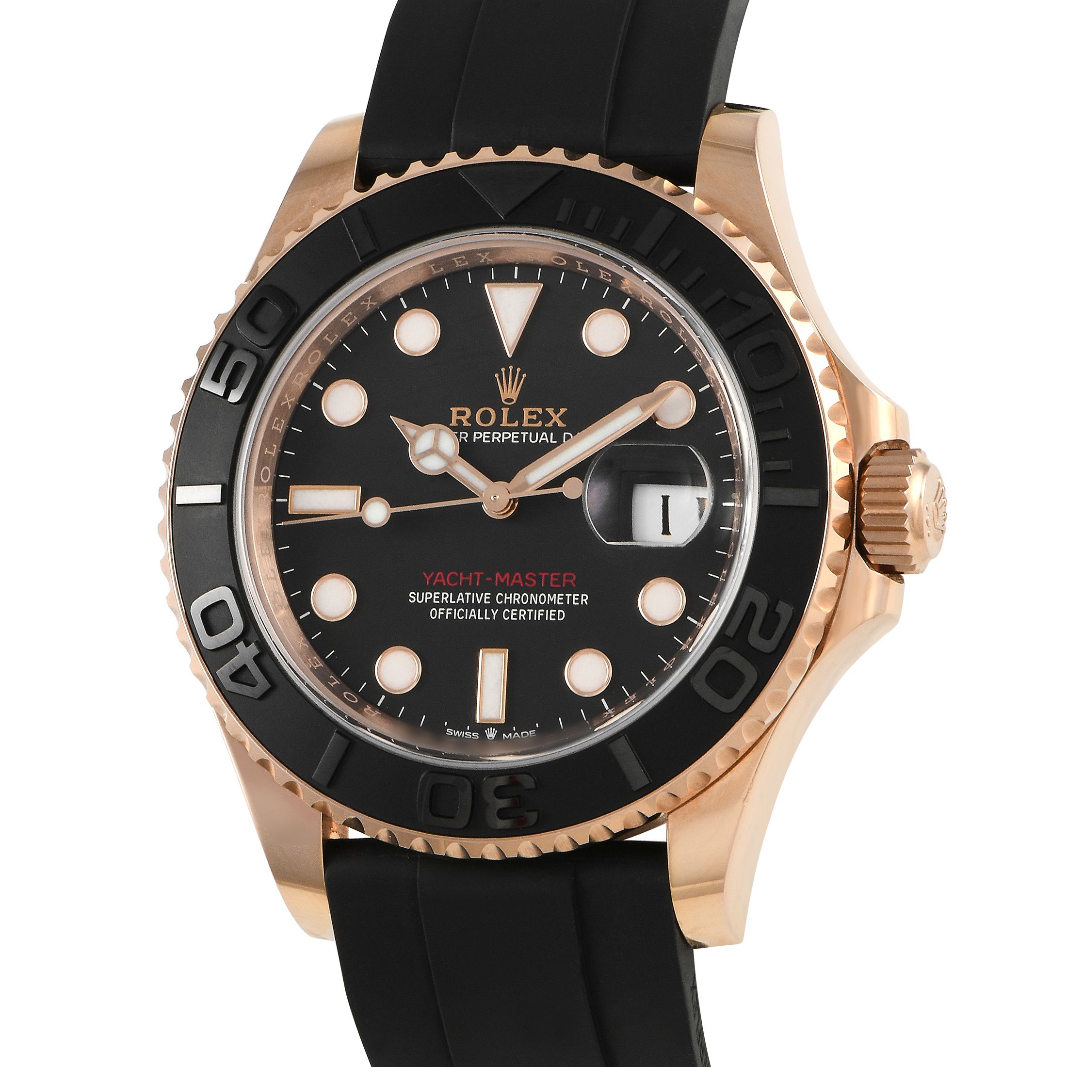Rolex Yacht-Master 40 Everose Gold Watch 126655