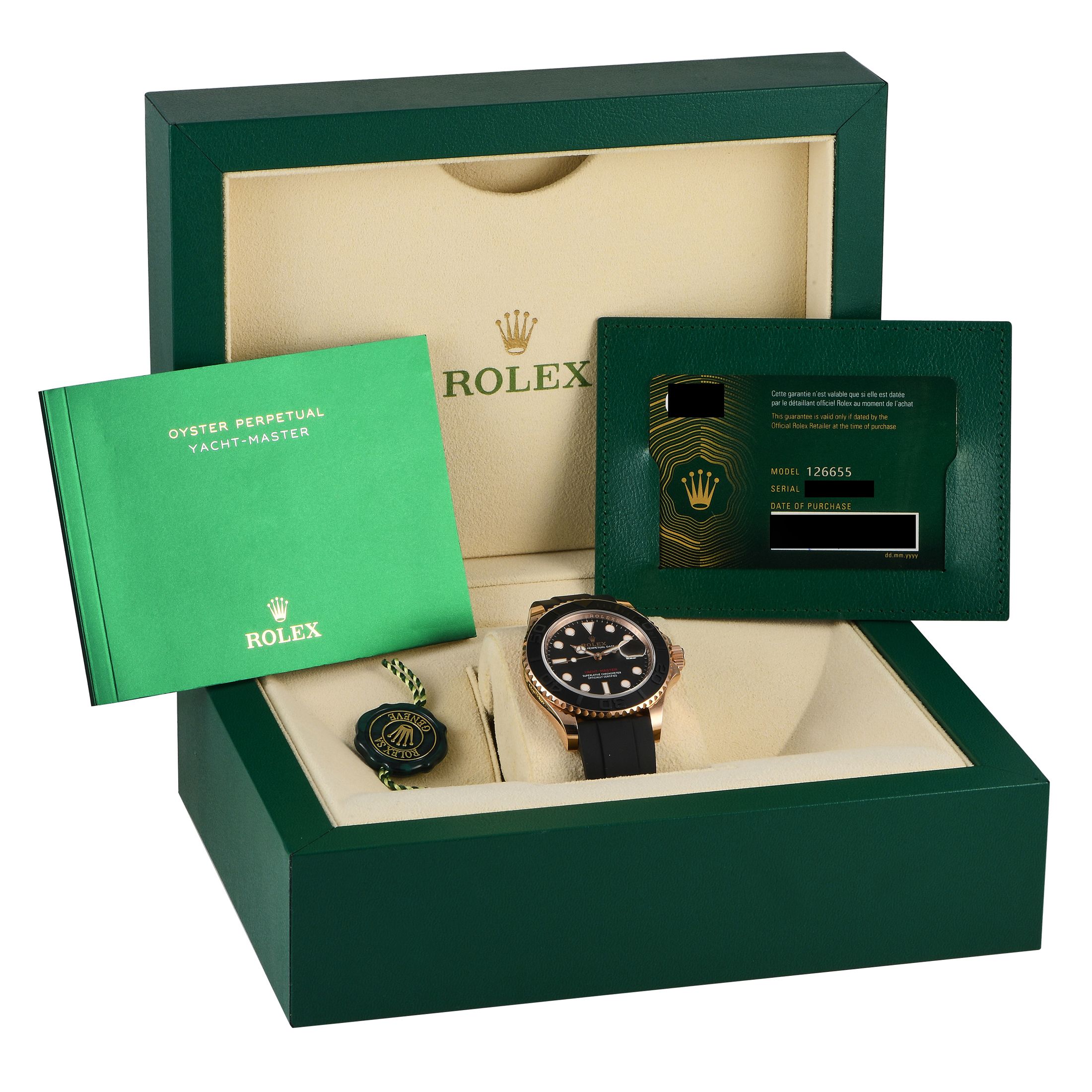 Rolex Yacht-Master 40 Everose Gold Watch 126655