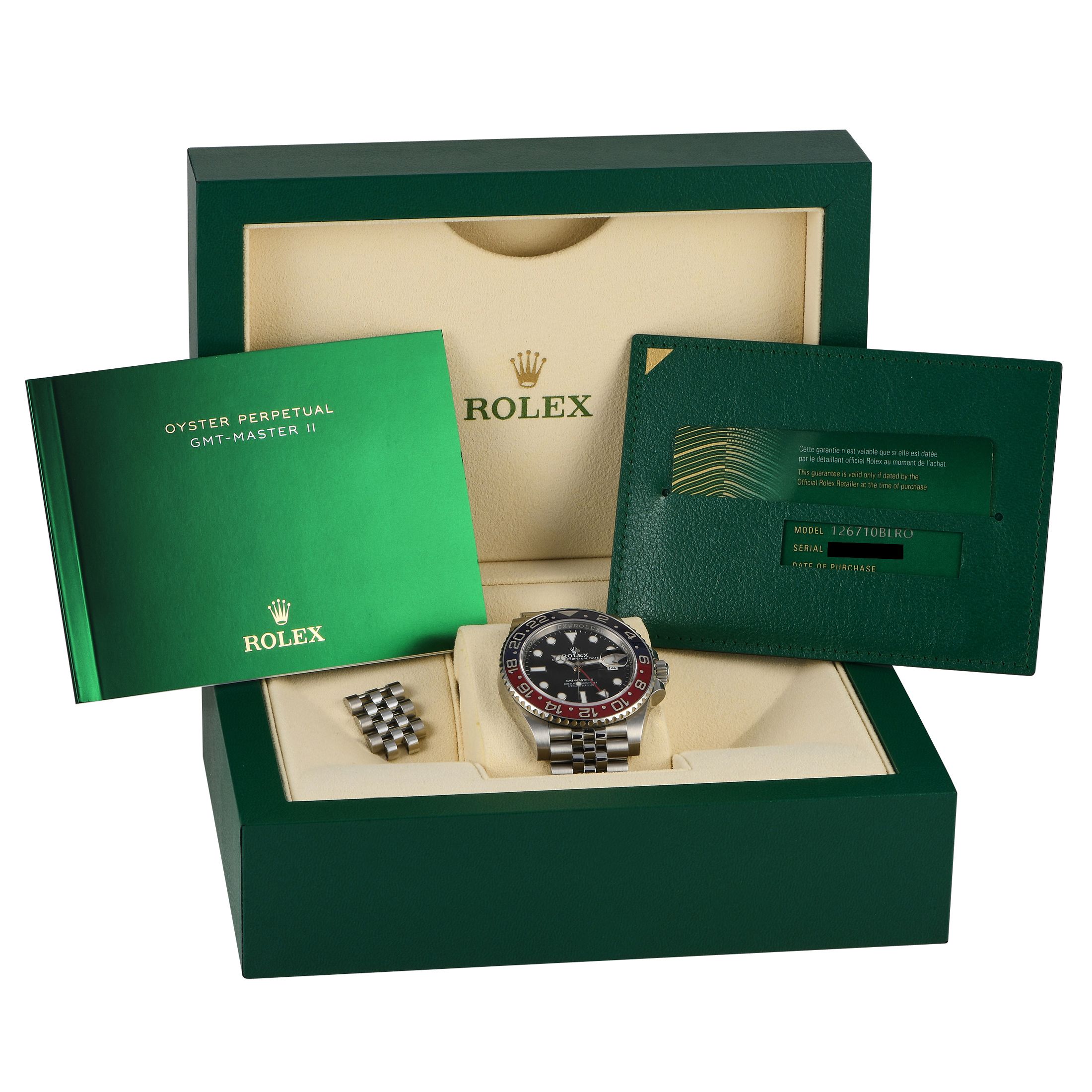 Rolex GMT-Master II Watch 126710BLRO