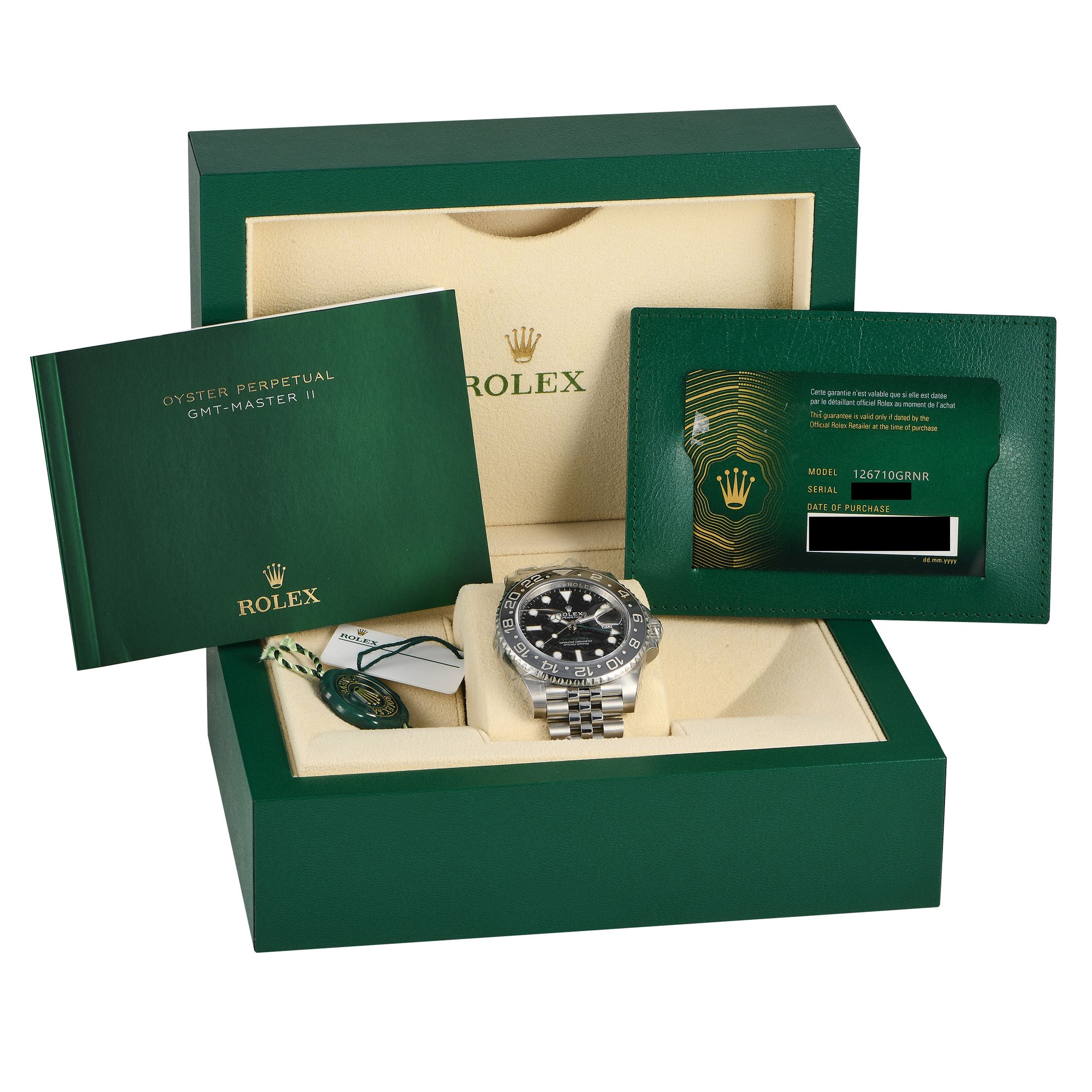 Rolex GMT-Master II Watch 126710GRNR