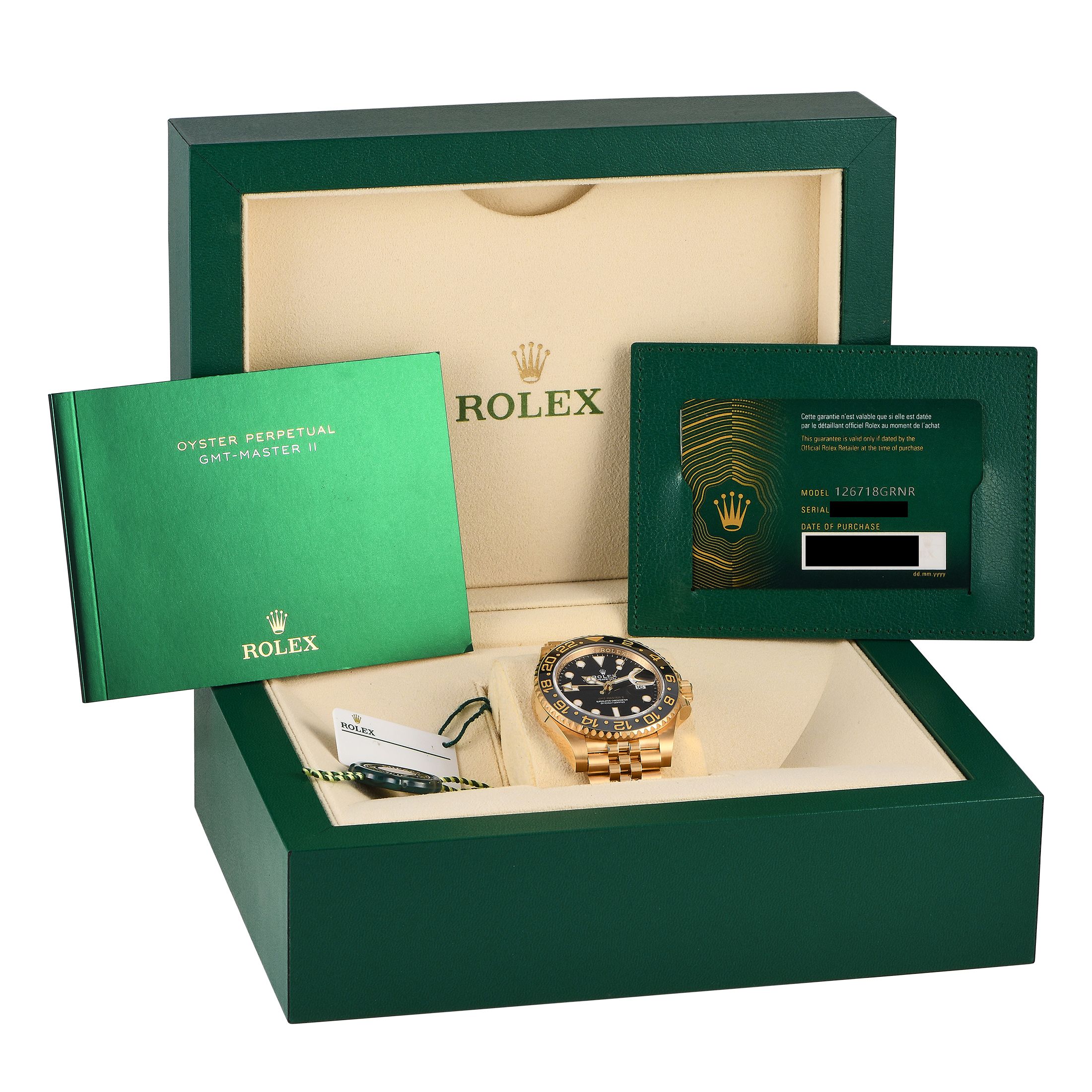 Rolex GMT-Master II Watch 126718GRNR