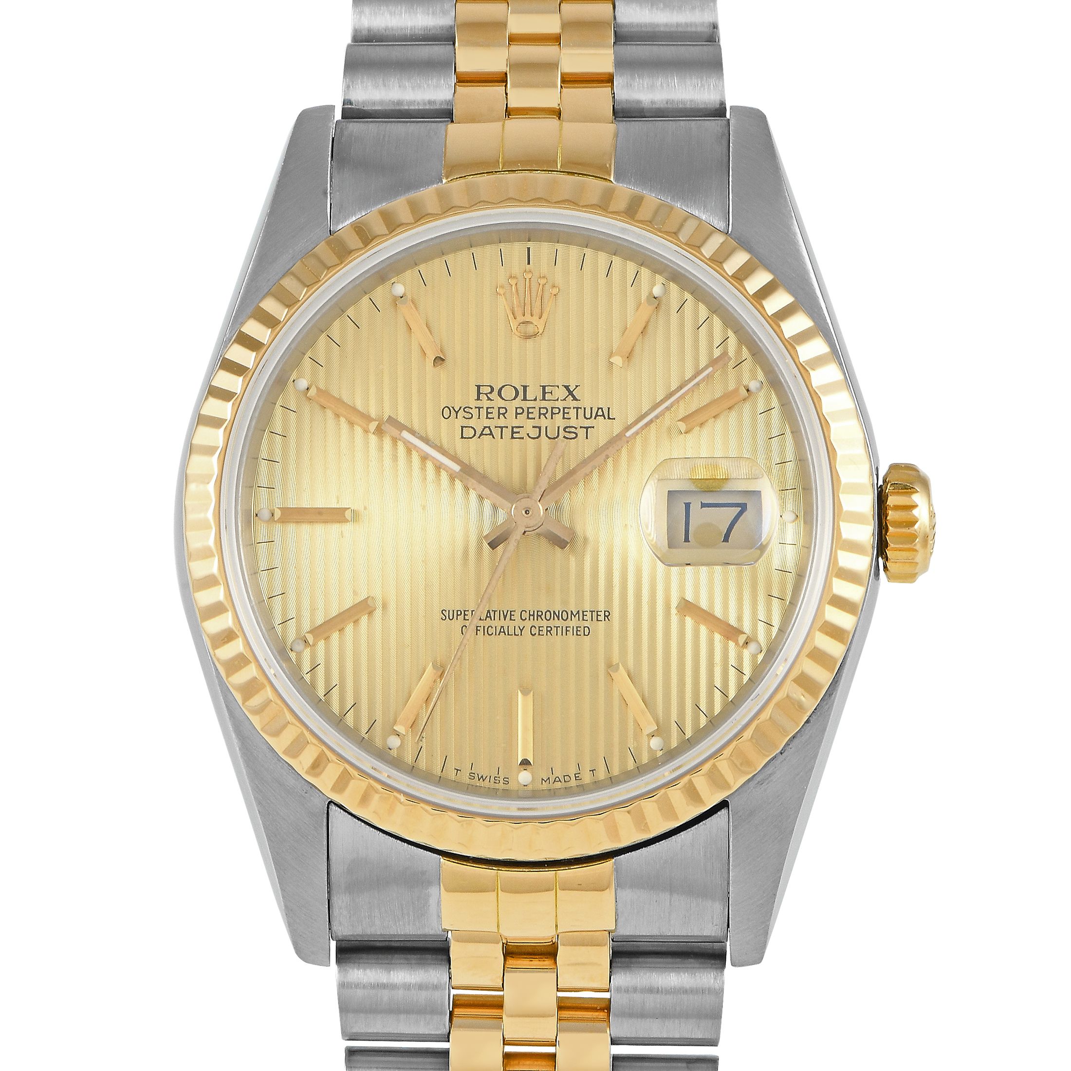 Rolex Datejust 36 Tapestry Dial Watch 16233