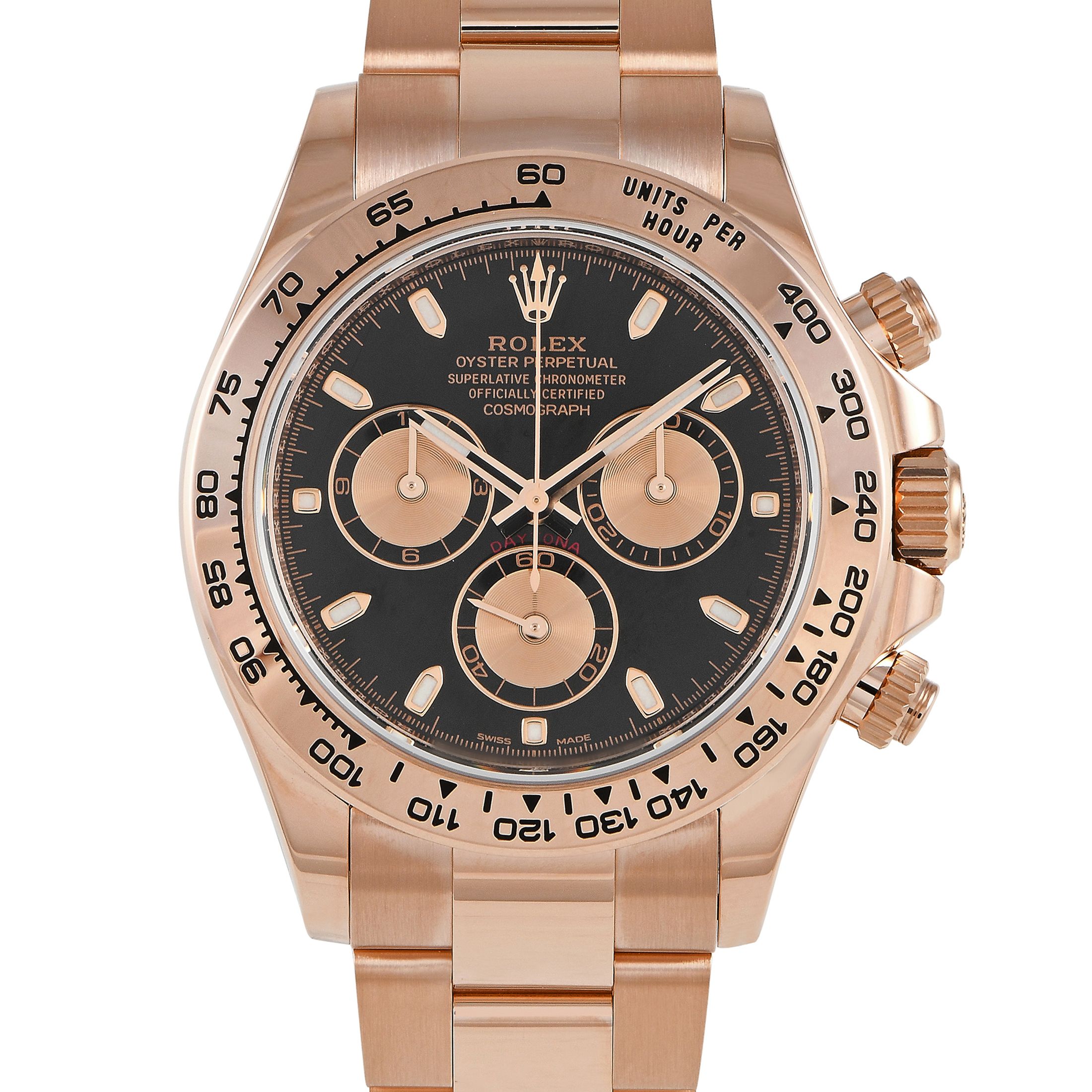Rolex Daytona Black Dial Watch 116505