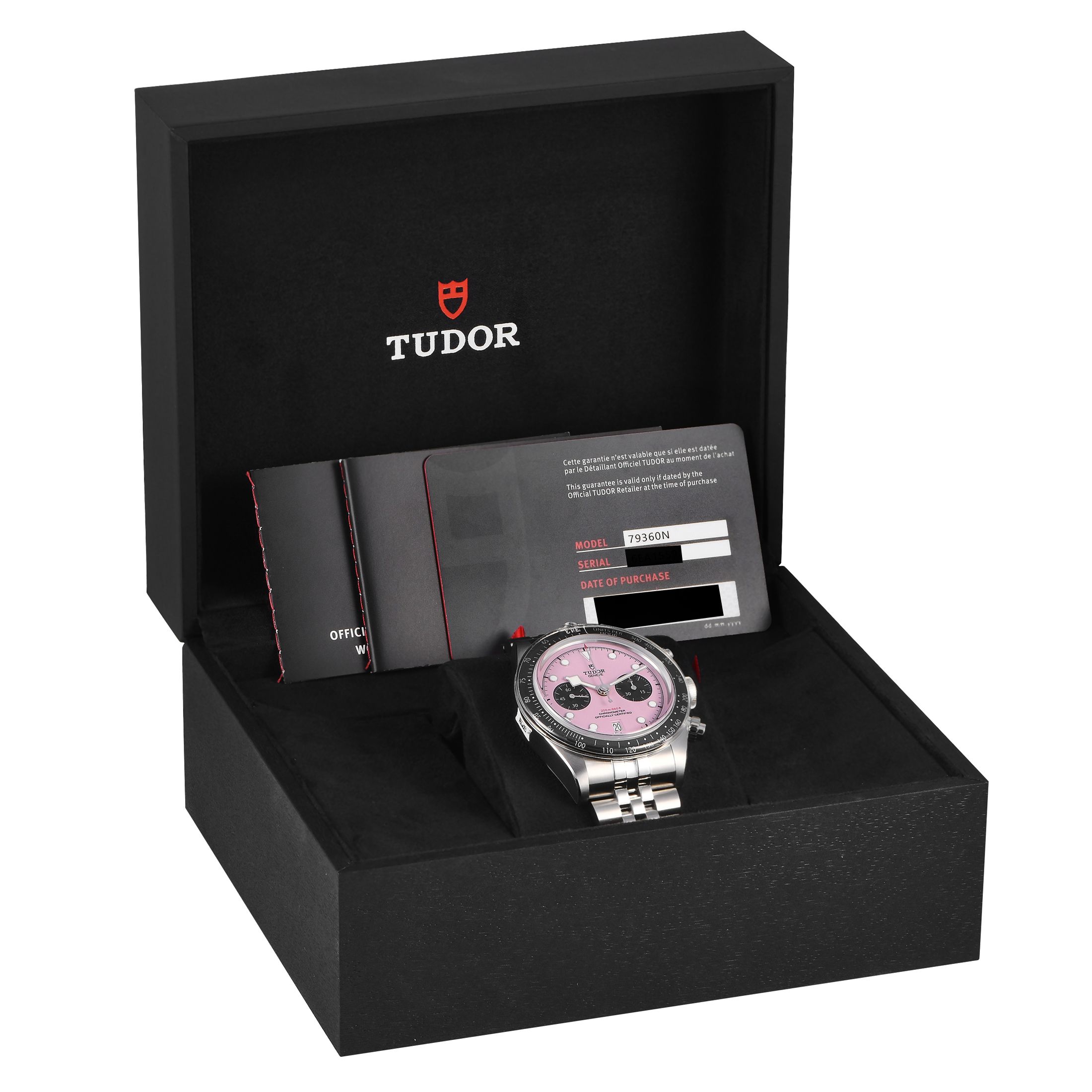 Tudor Black Bay Chrono Pink Watch 79360N-0019