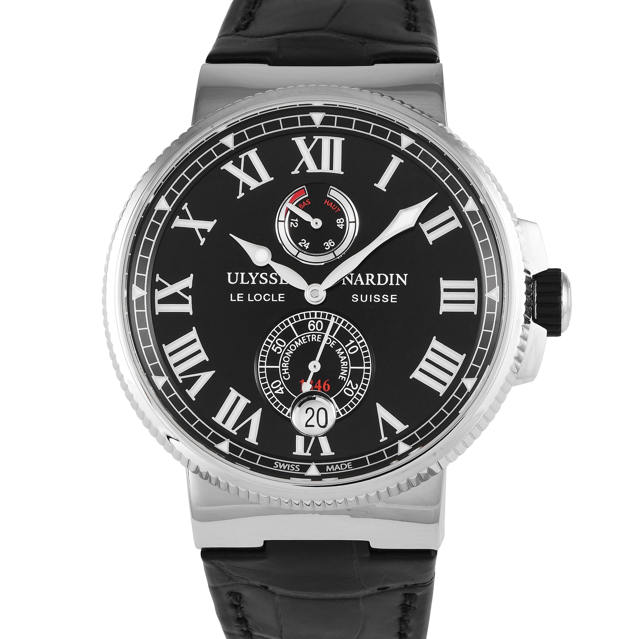 Ulysse Nardin Marine Chronometer Watch 1183-122/42 V2
