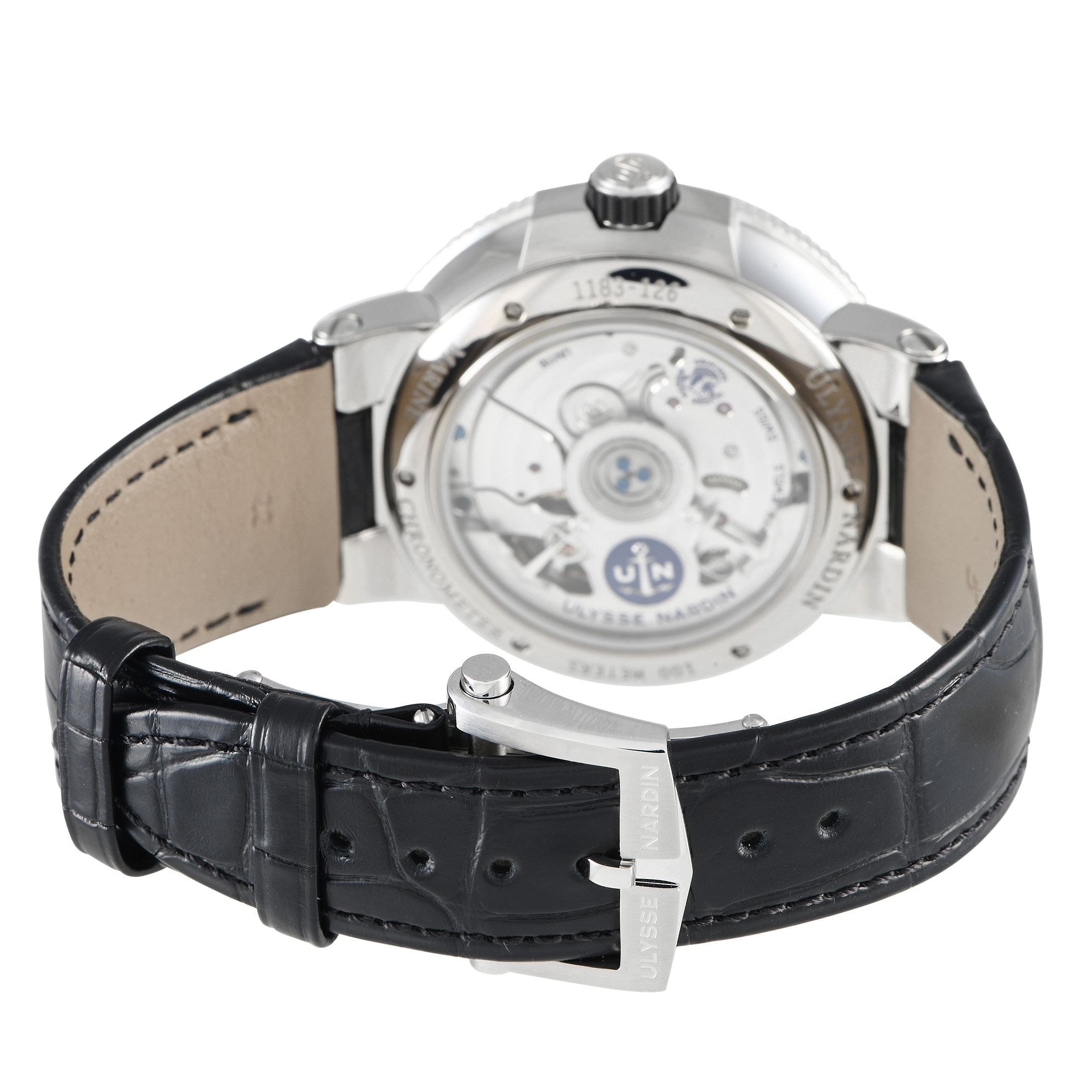 Ulysse Nardin Marine Chronometer Watch 1183-126/42