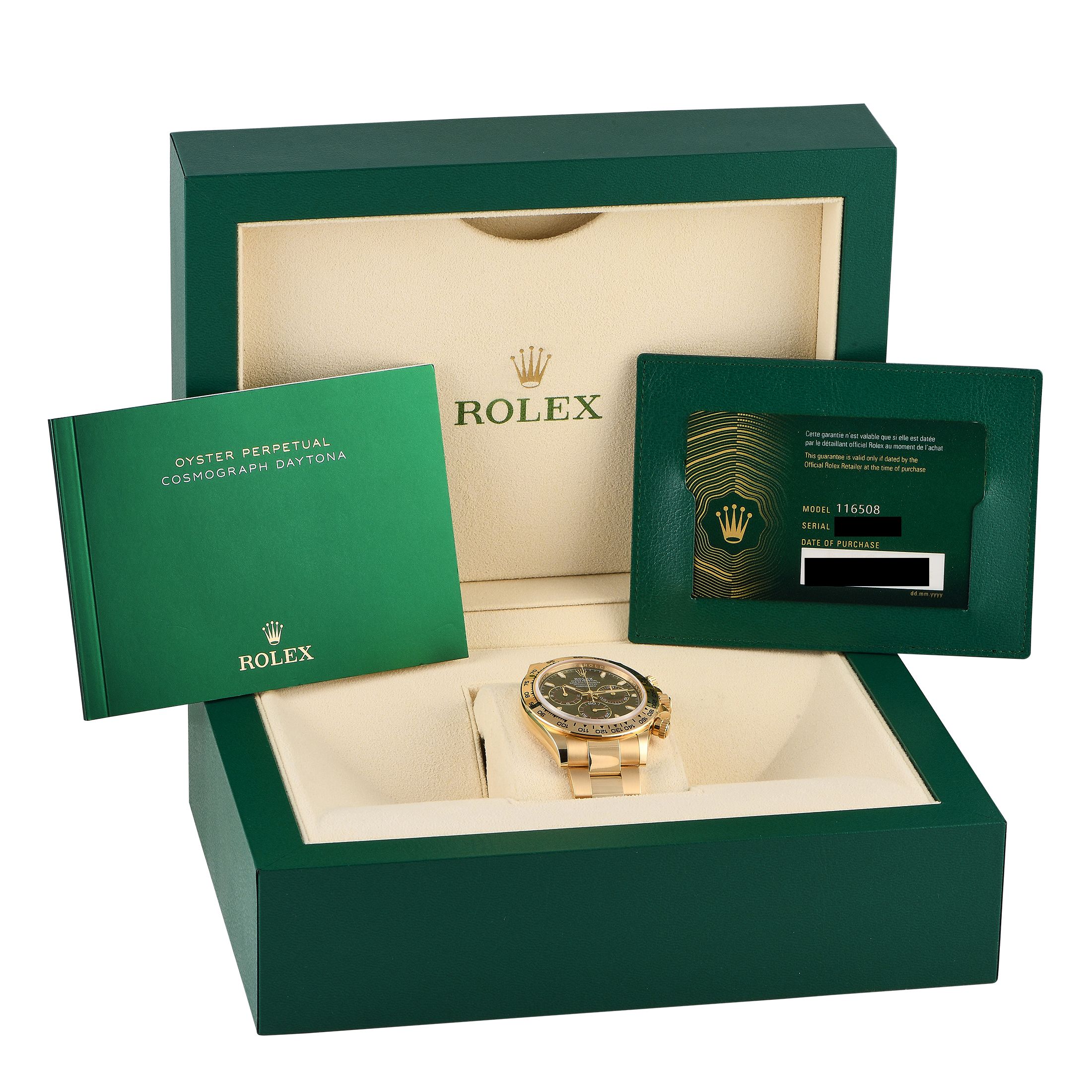 Rolex Daytona Green Dial Watch 116508