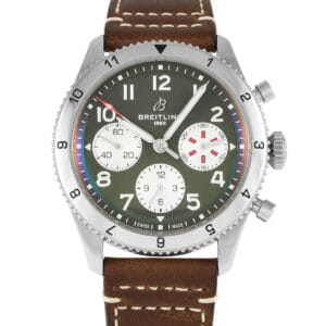 Breitling Classic AVI Chronograph 42 Curtiss Warhawk Watch A233802A1L1X1