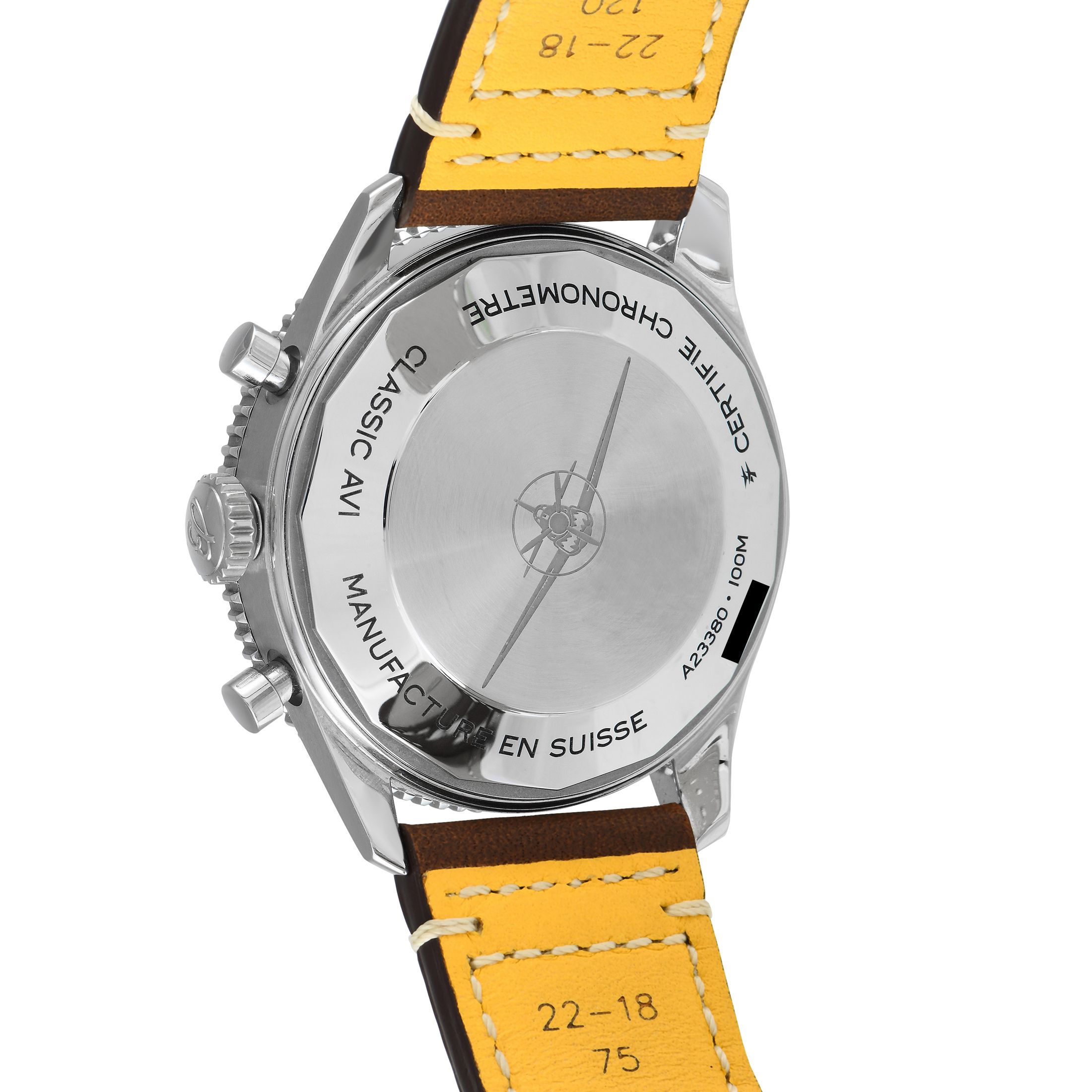 Breitling Classic AVI Chronograph 42 Curtiss Warhawk Watch A233802A1L1X1