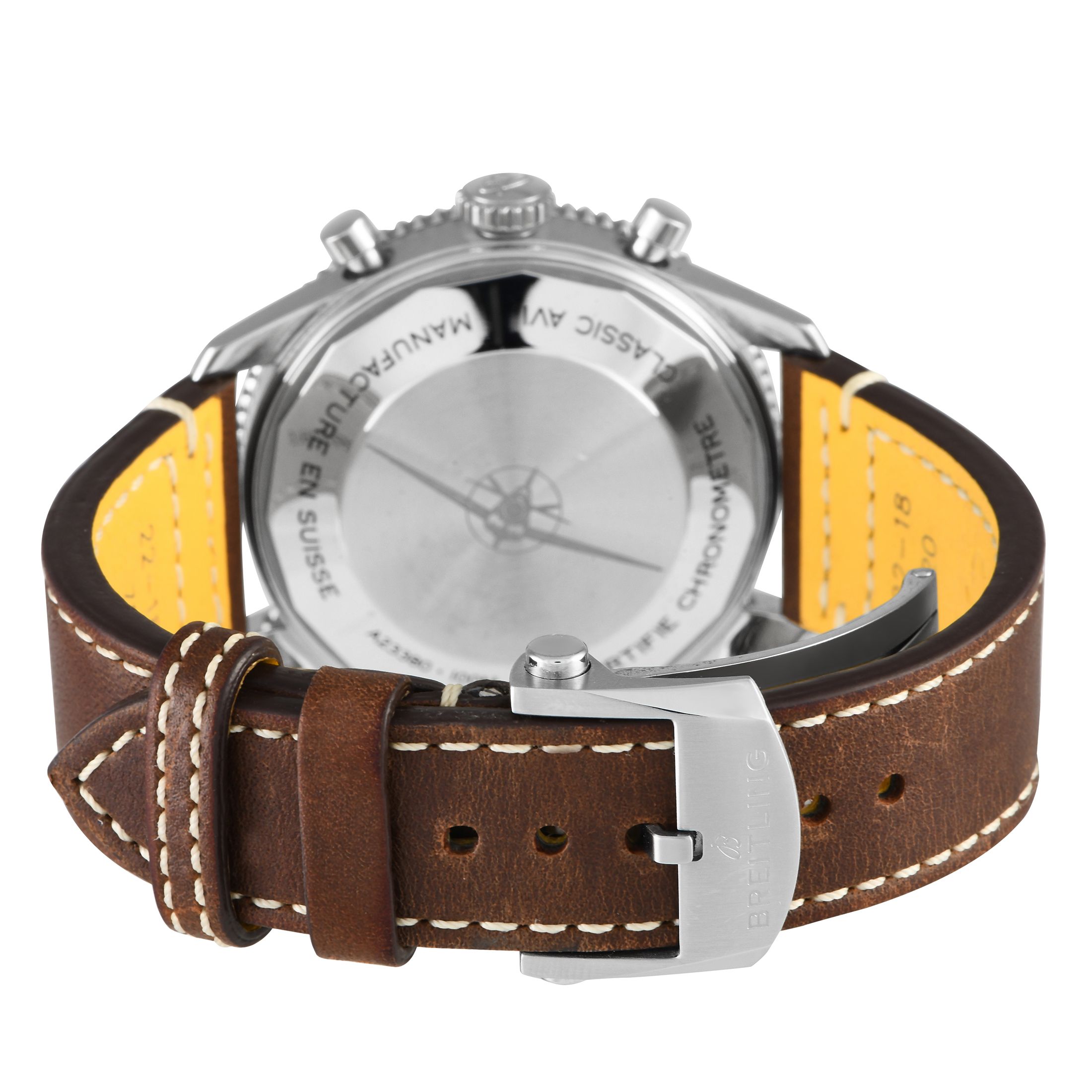 Breitling Classic AVI Chronograph 42 Curtiss Warhawk Watch A233802A1L1X1