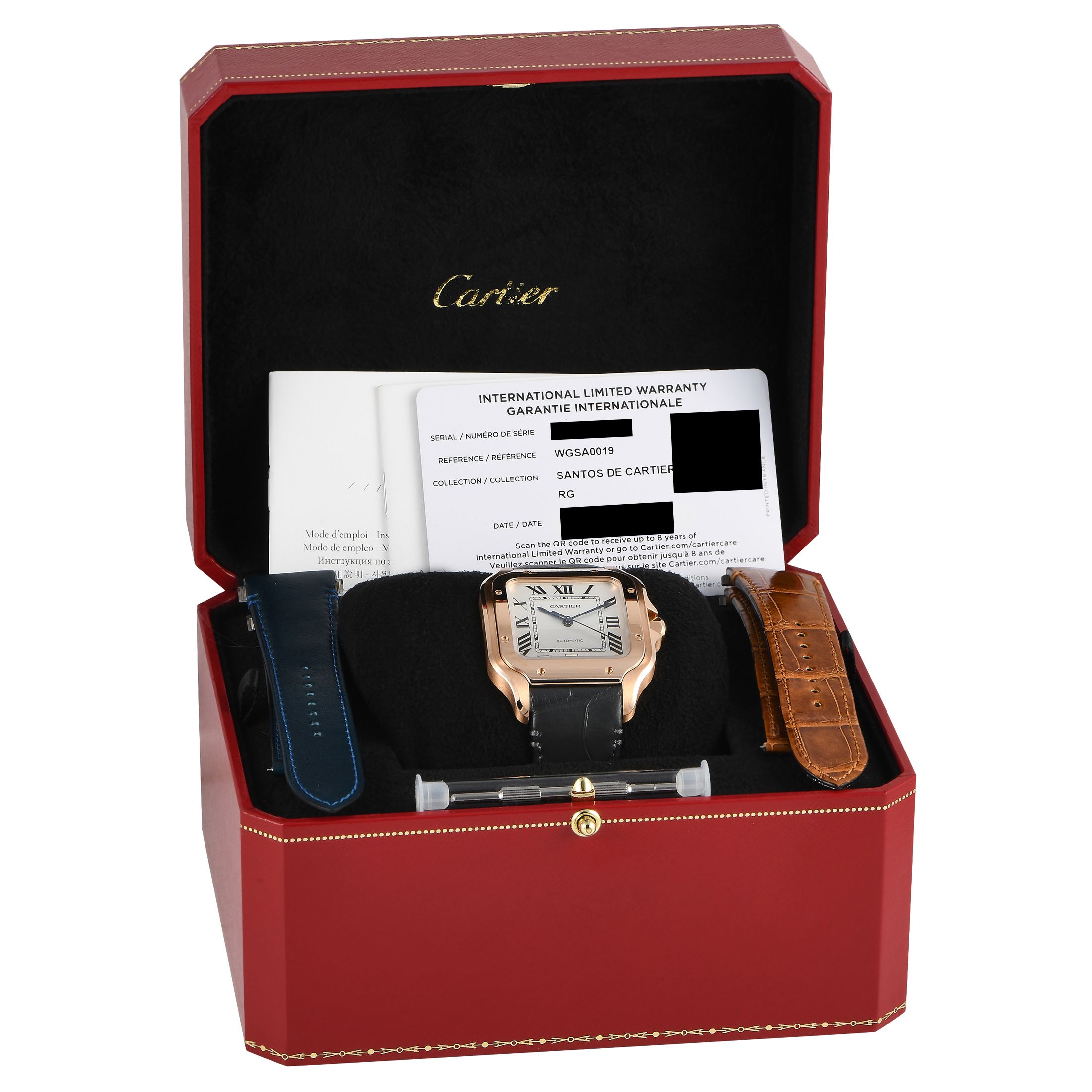 Cartier Santos Large Model Watch WGSA0019