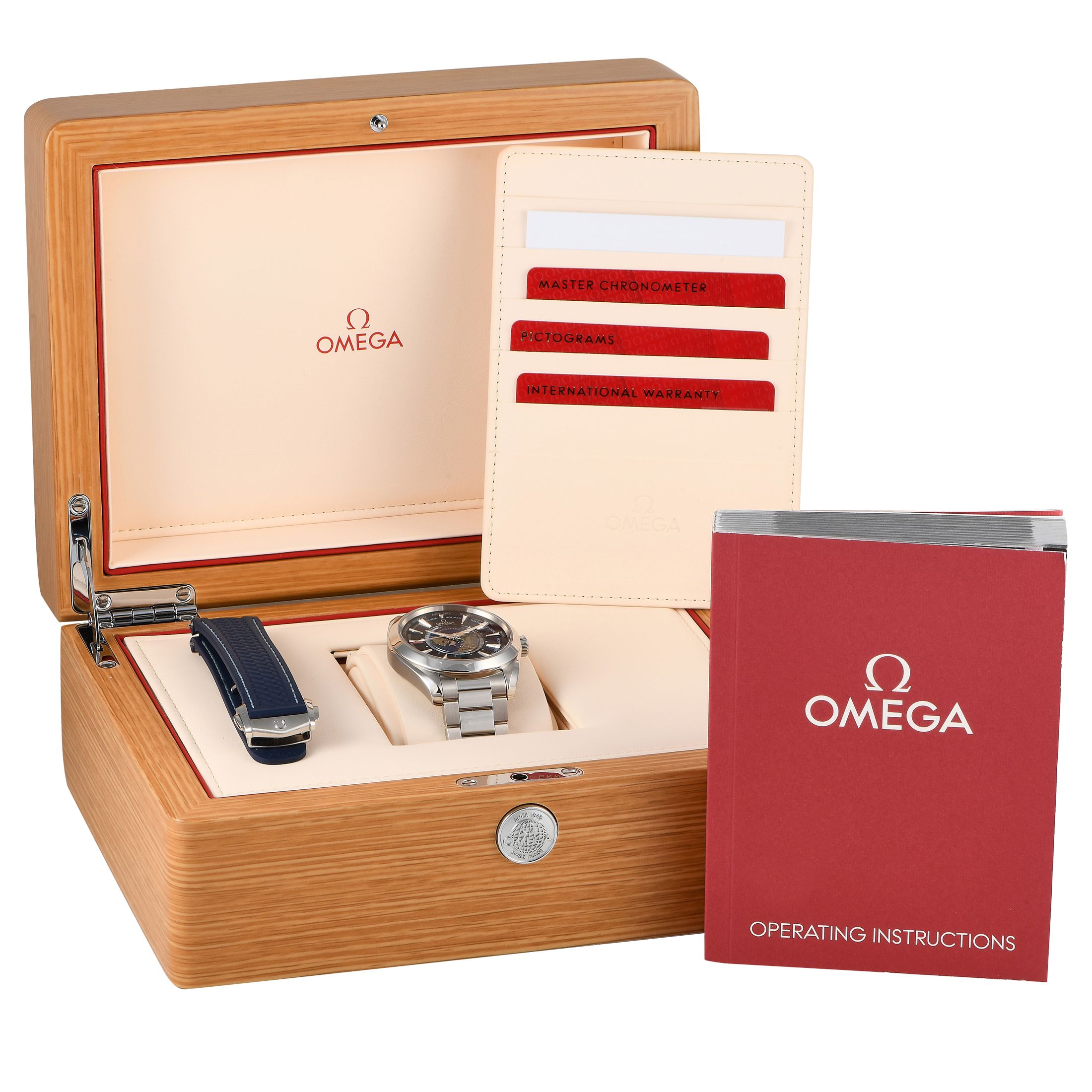 Omega Seamaster Aqua Terra 150M Worldtimer Watch 220.12.43.22.03.001