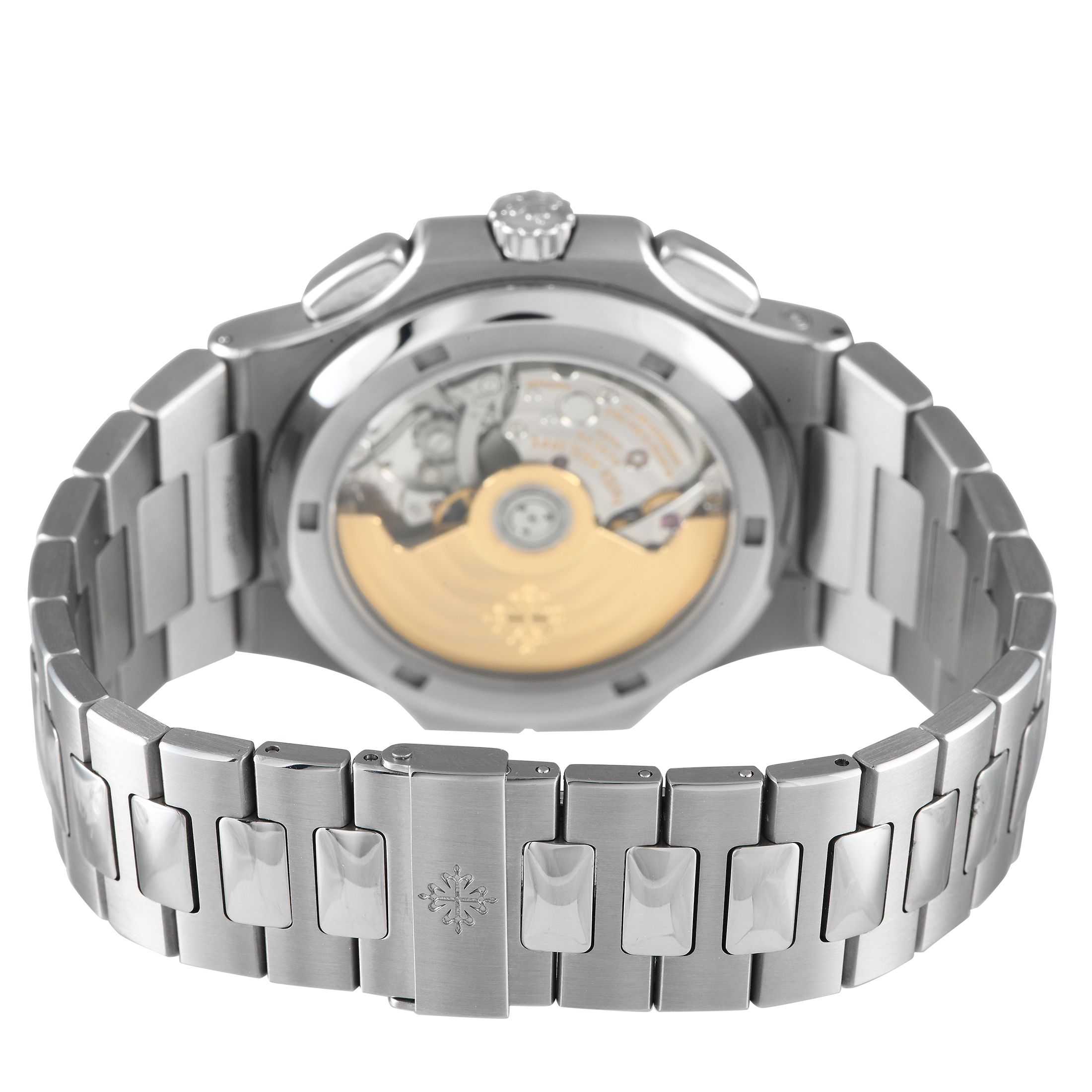 Patek Philippe Nautilus Travel Time Chronograph Watch 5990/1A-001