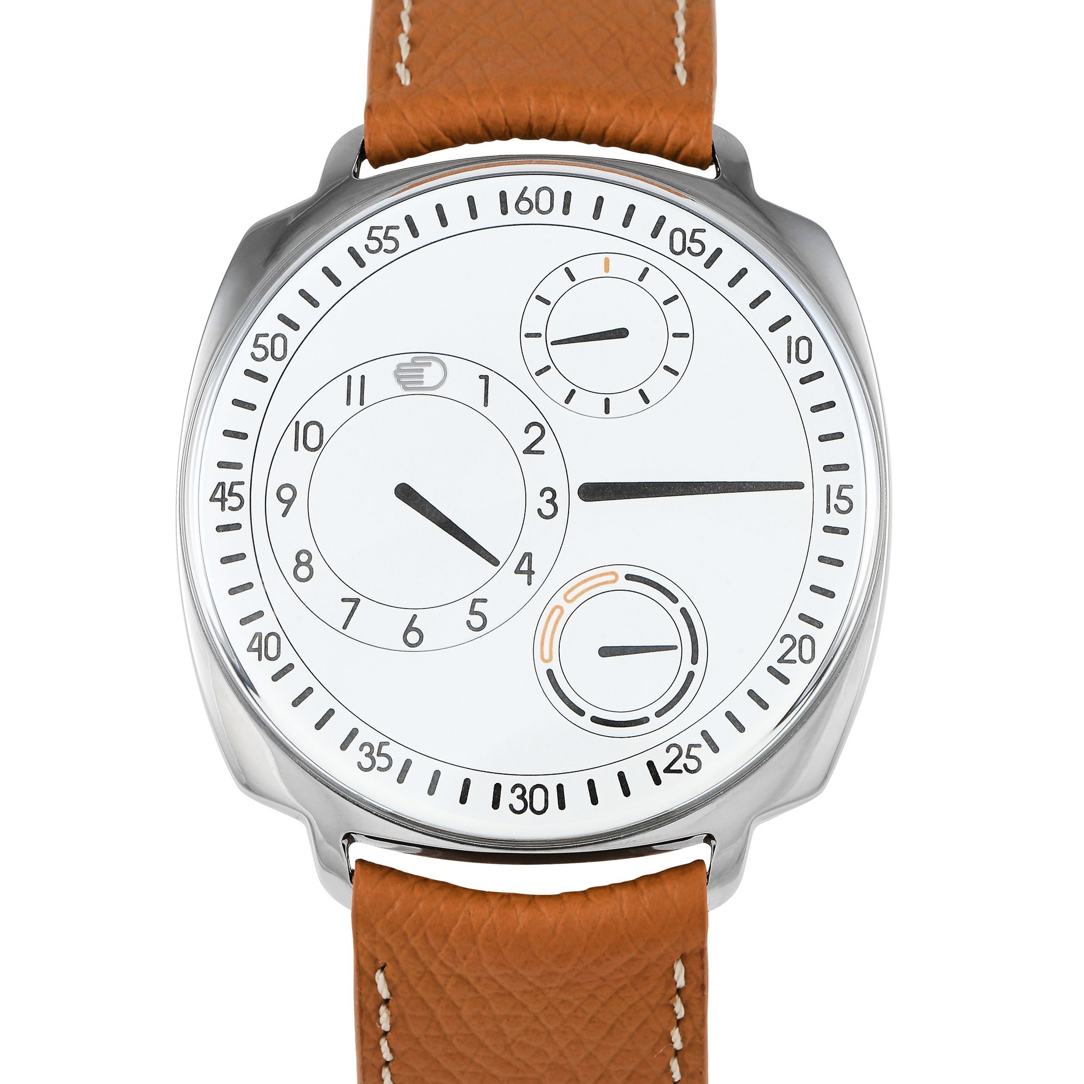Ressence Type 1 Squared V2 White Dial Watch T1SW