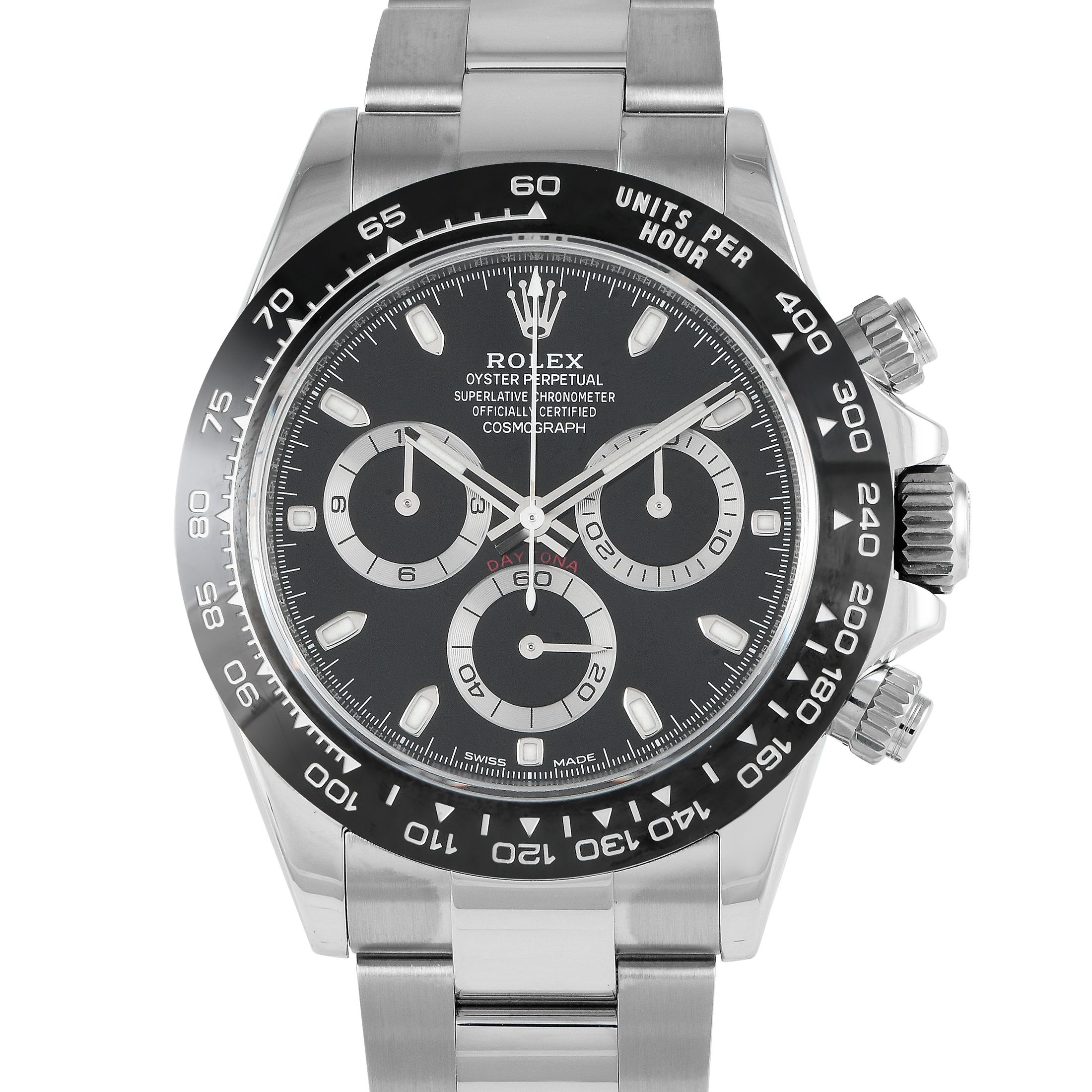 Rolex Daytona Black Dial Watch 116500