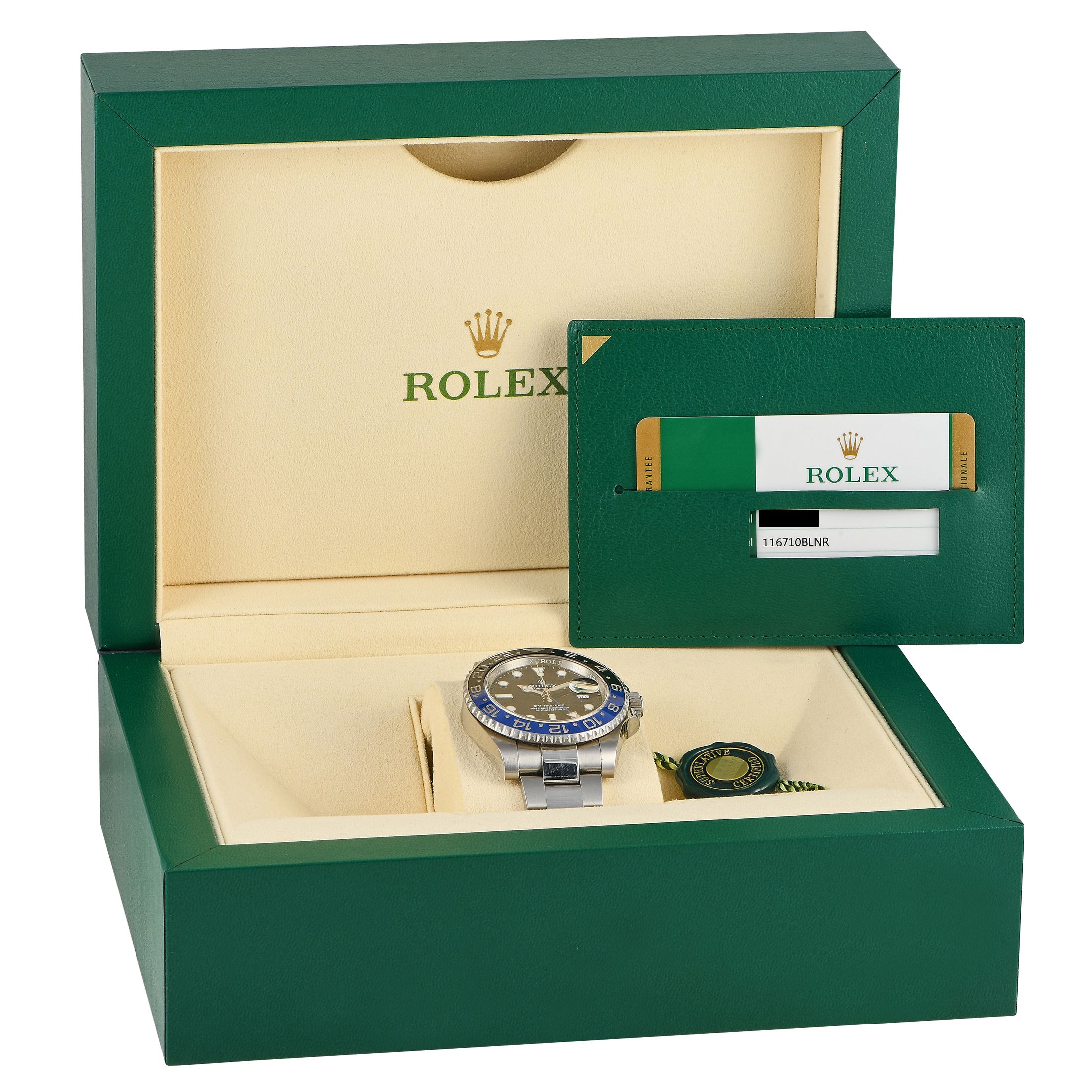 Rolex GMT-Master II Watch 116710BLNR