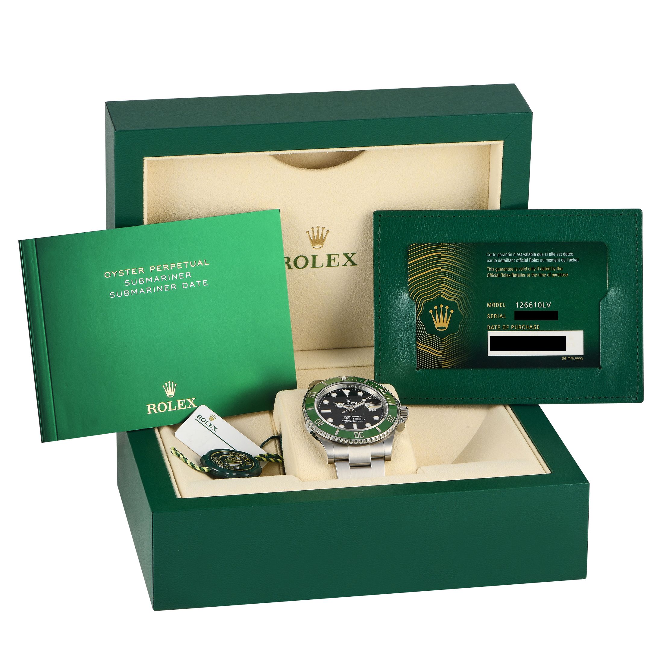 Rolex Submariner Date Watch 126610LV