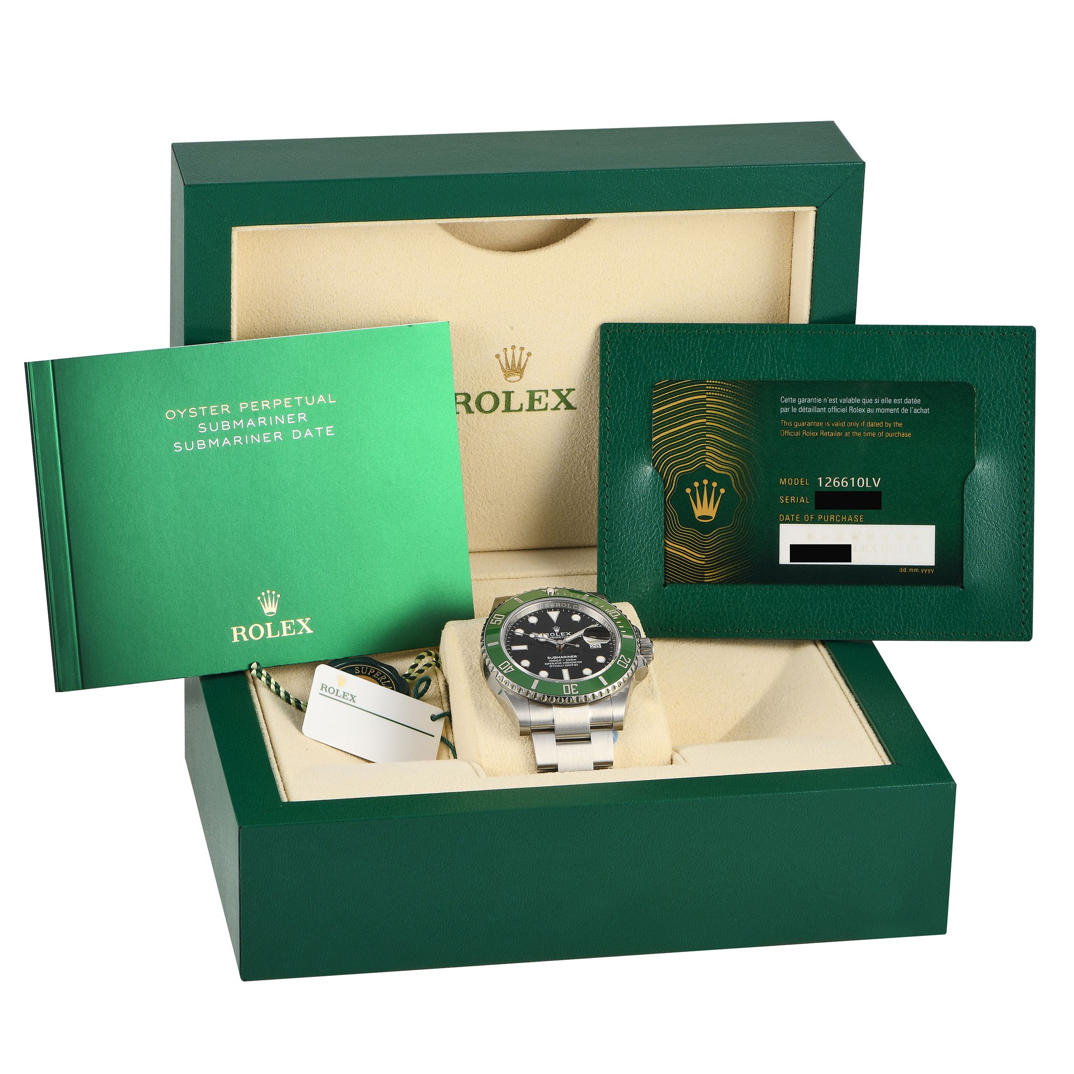 Rolex Submariner Date 41mm Watch 126610LV