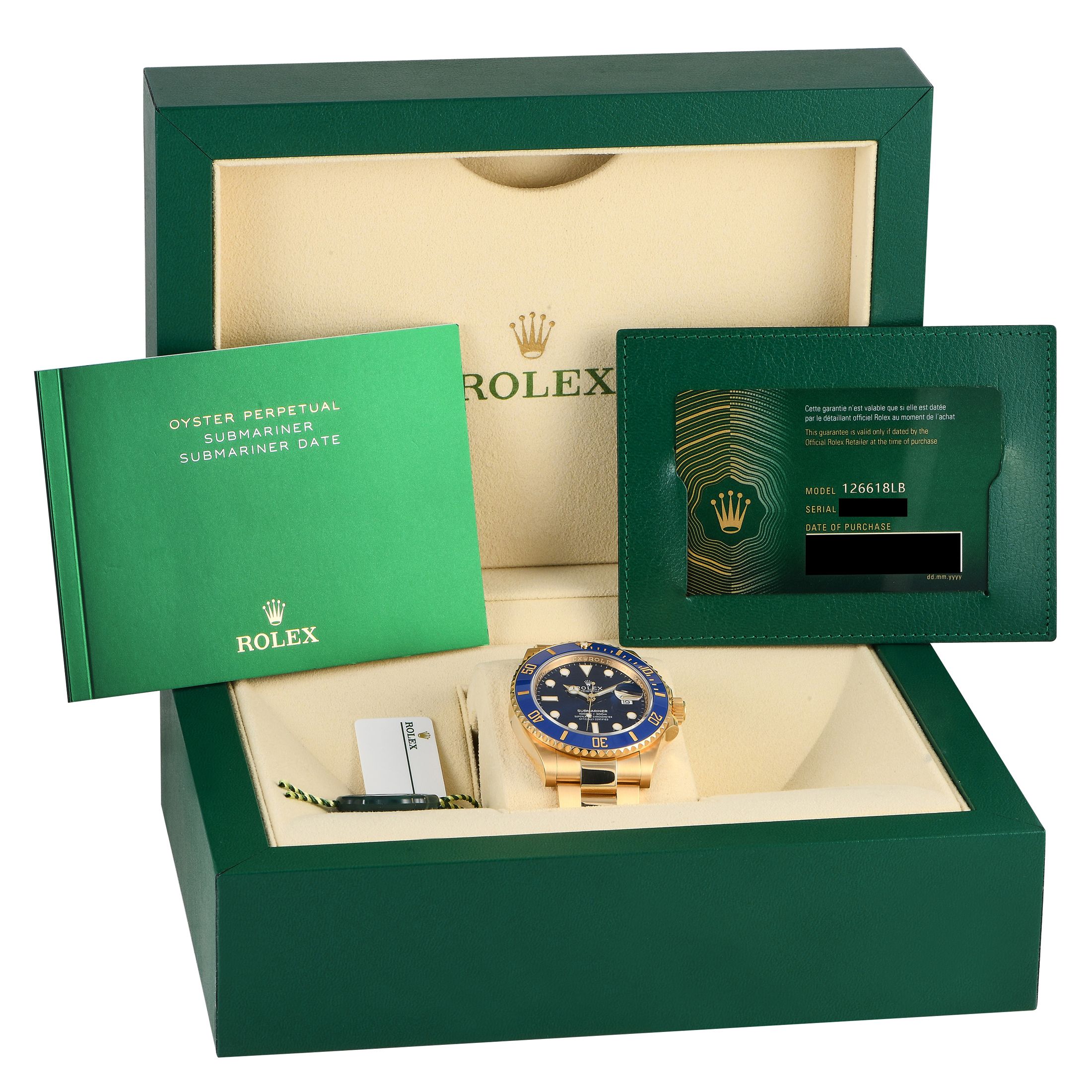 Rolex Submariner Date Watch 126618LB