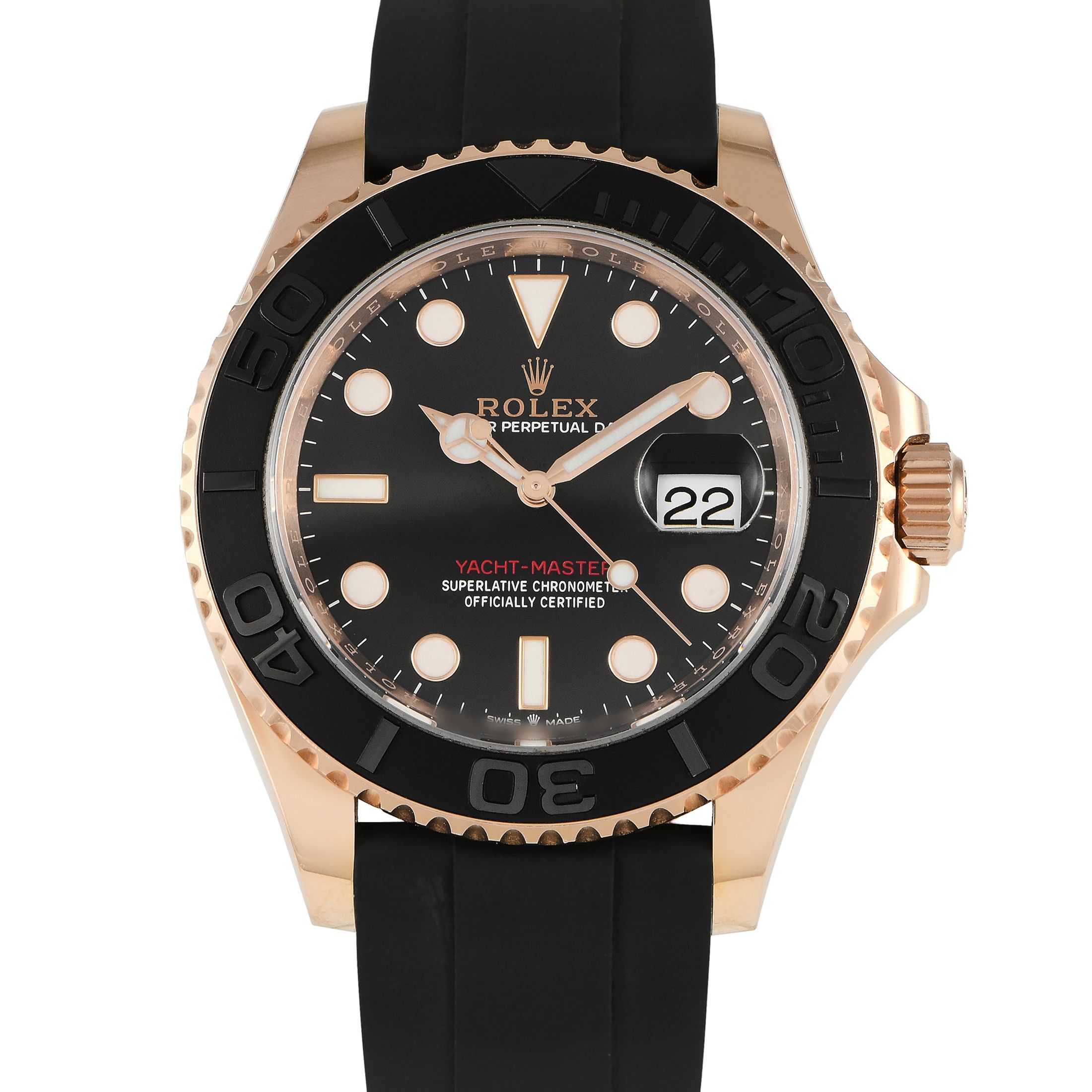 Partial payment Affirm Rolex Yacht-Master 40 Everose Gold Watch 126655