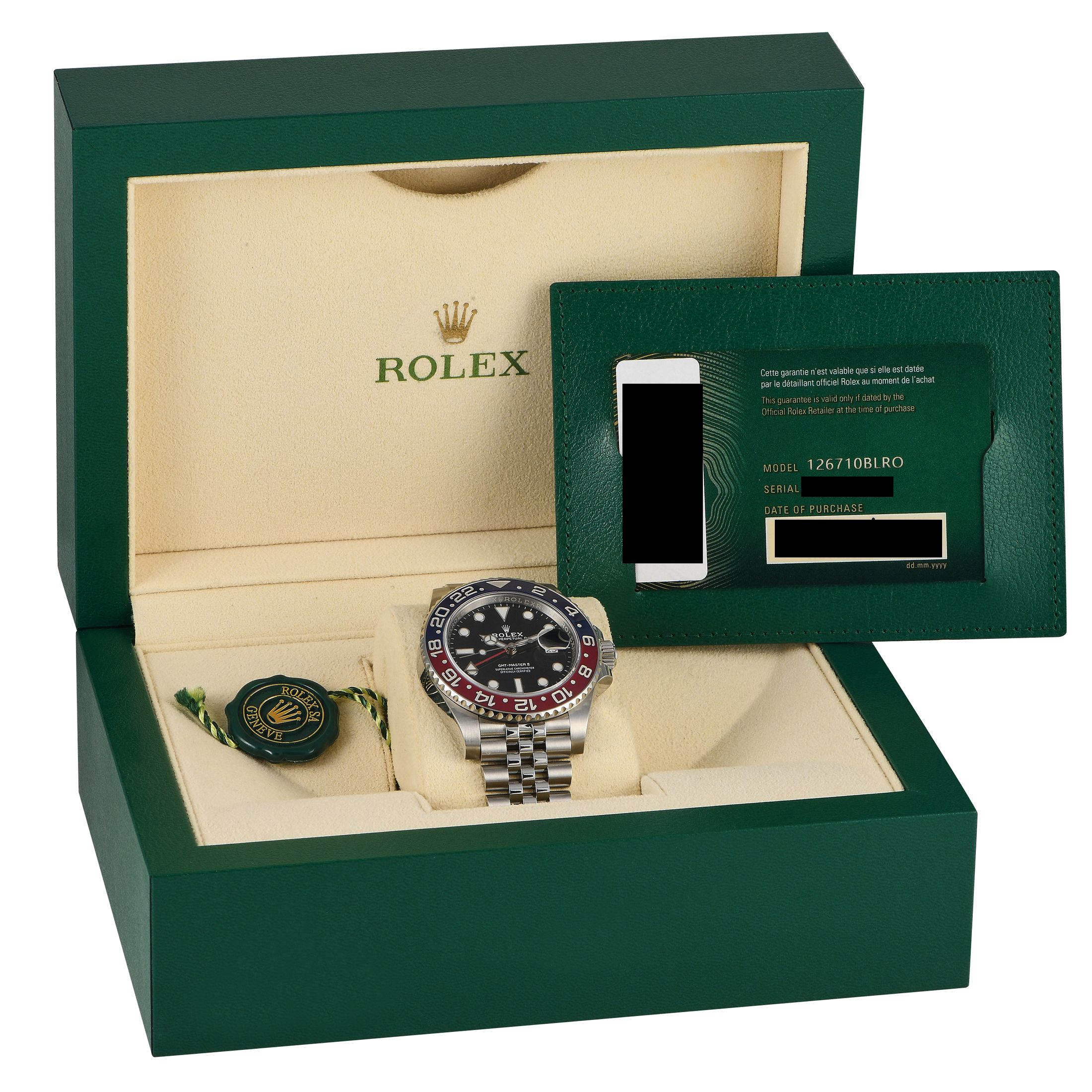 Rolex GMT-Master II Watch 126710BLRO