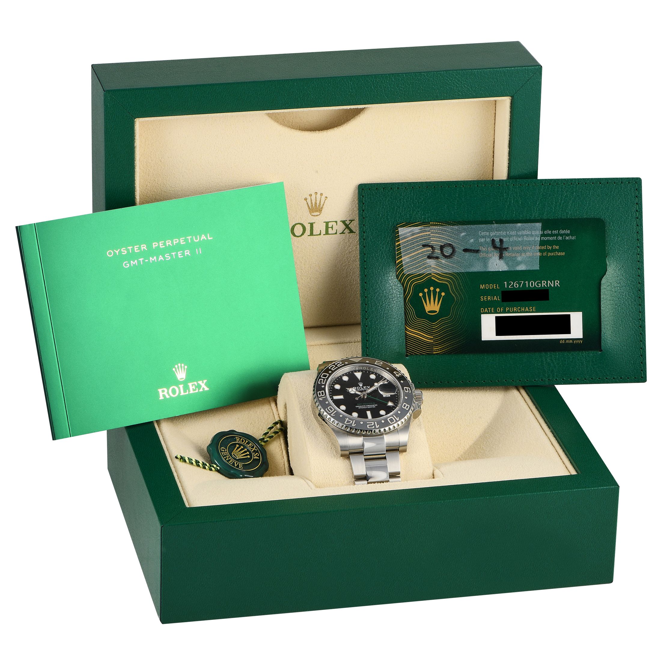 Rolex GMT-Master II Watch 126710GRNR