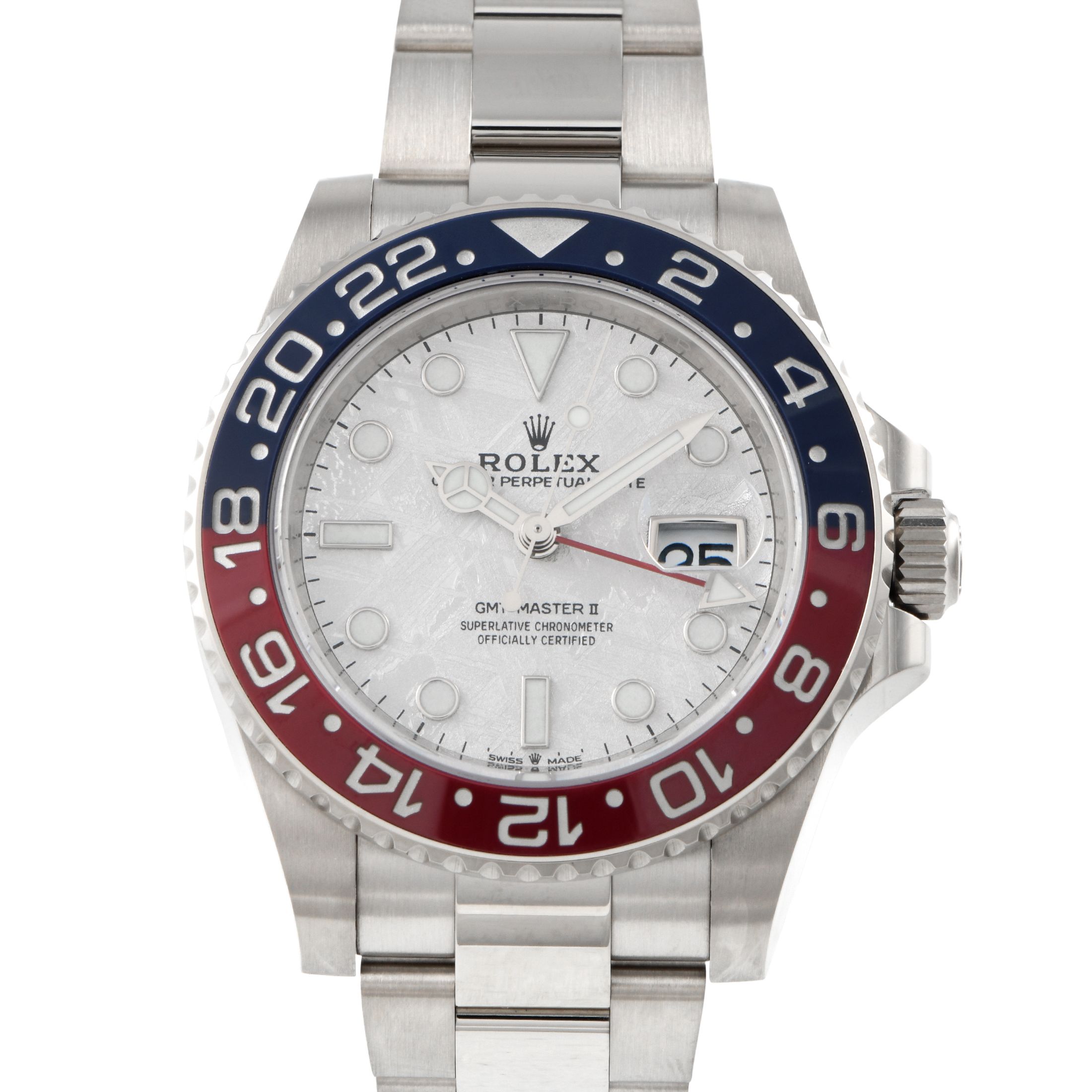 Rolex GMT-Master II Meteorite Dial Watch 126719BLRO