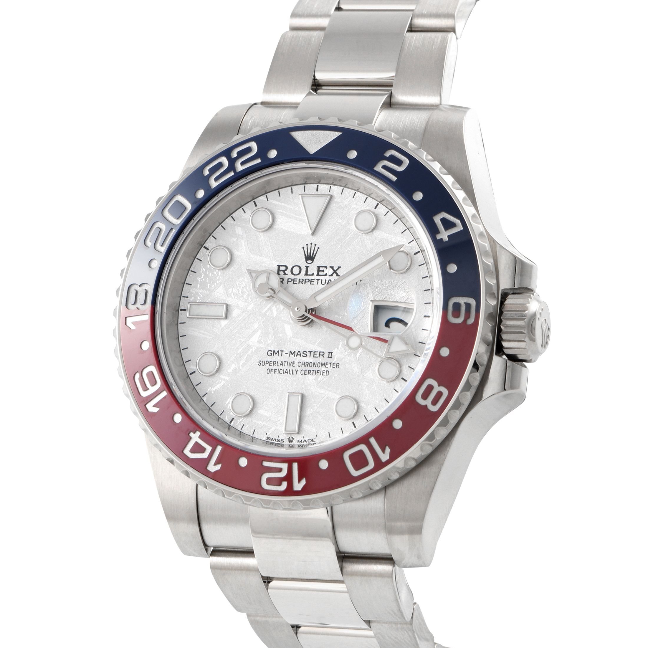 Rolex GMT-Master II Meteorite Dial Watch 126719BLRO