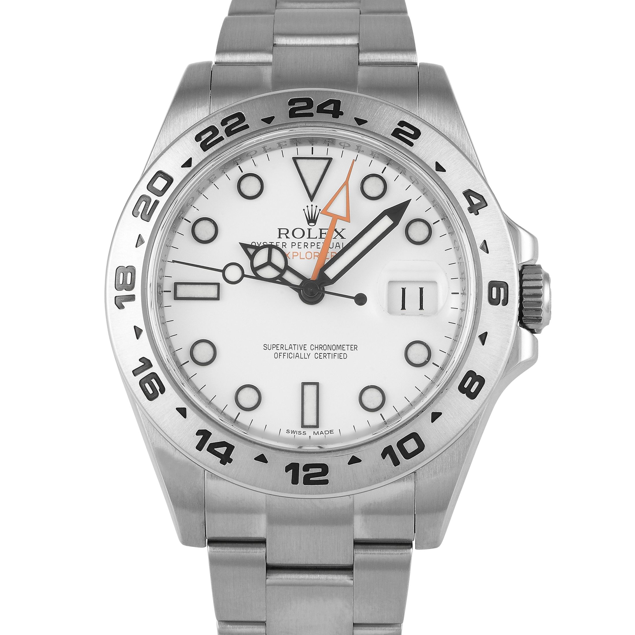 Rolex Explorer II White Dial Watch 216570