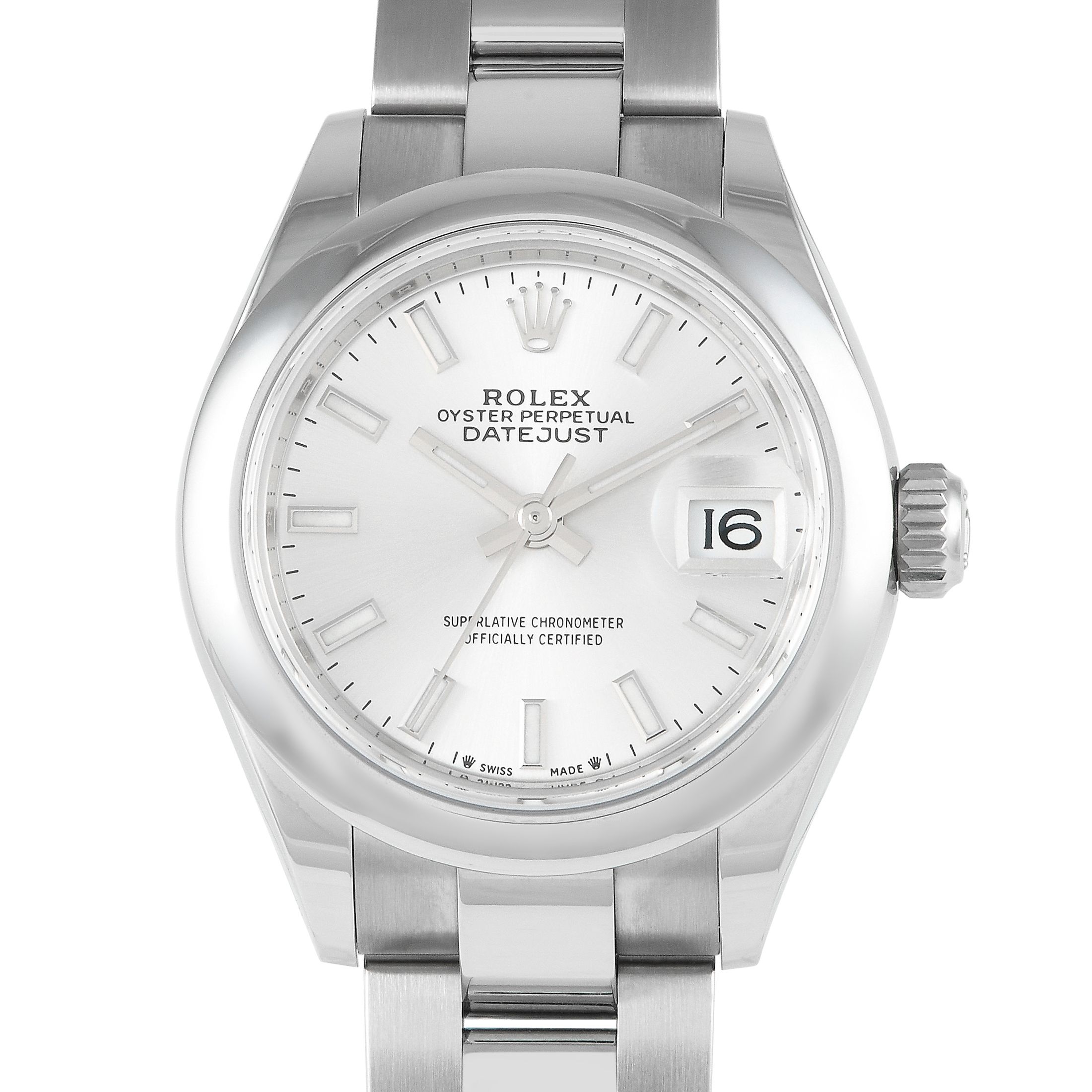 Rolex Lady-Datejust Silver Dial Watch 279160