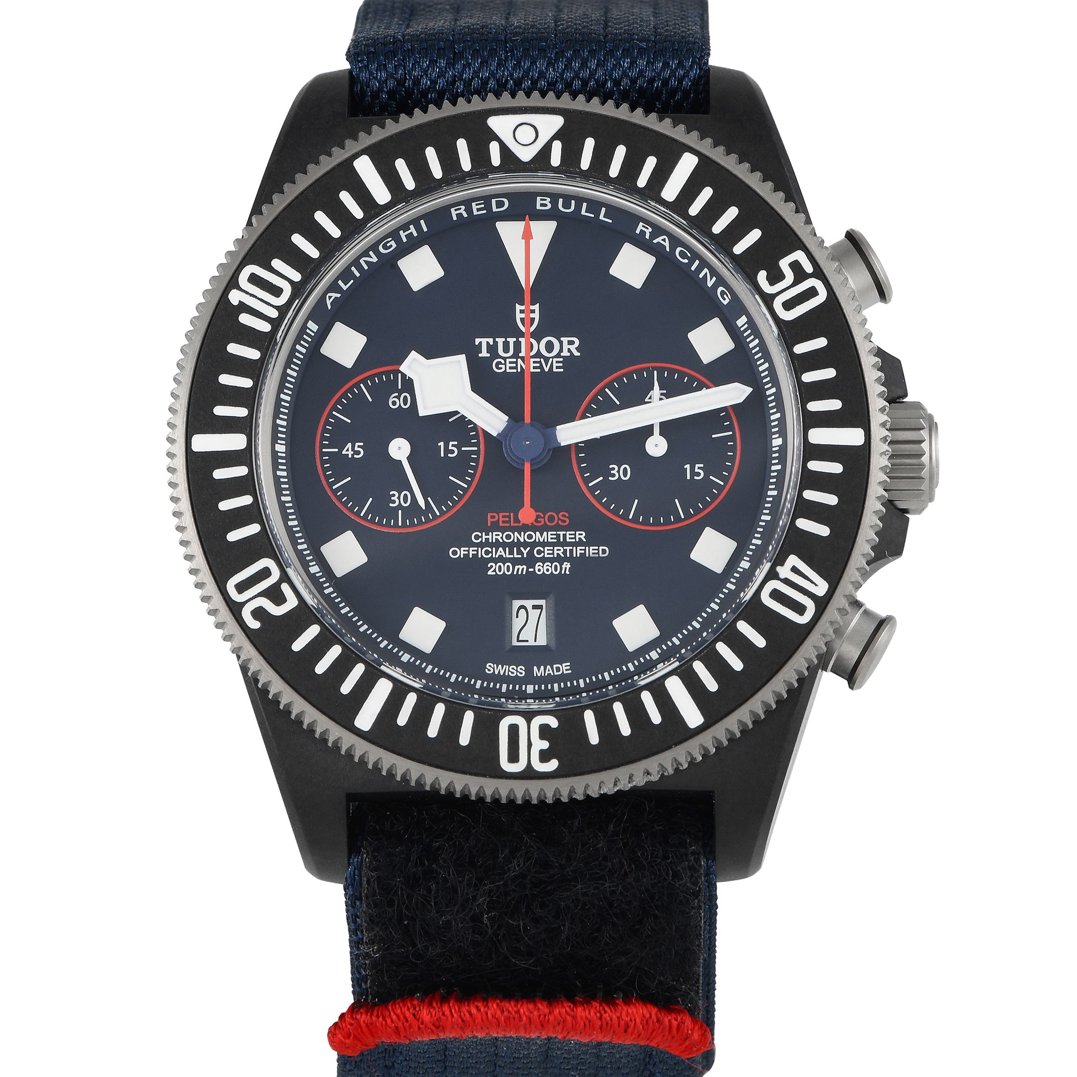 Tudor Pelagos FXD Chrono Alinghi Red Bull Racing Watch M25807KN