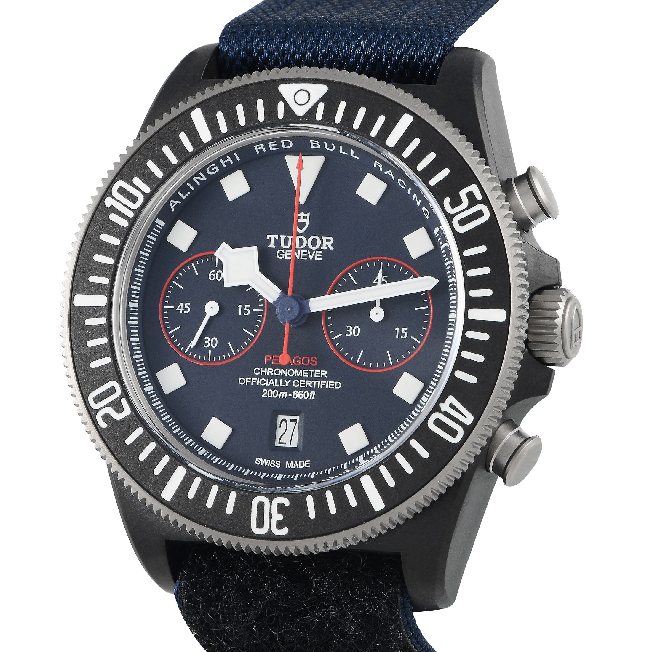 Tudor Pelagos FXD Chrono Alinghi Red Bull Racing Watch M25807KN