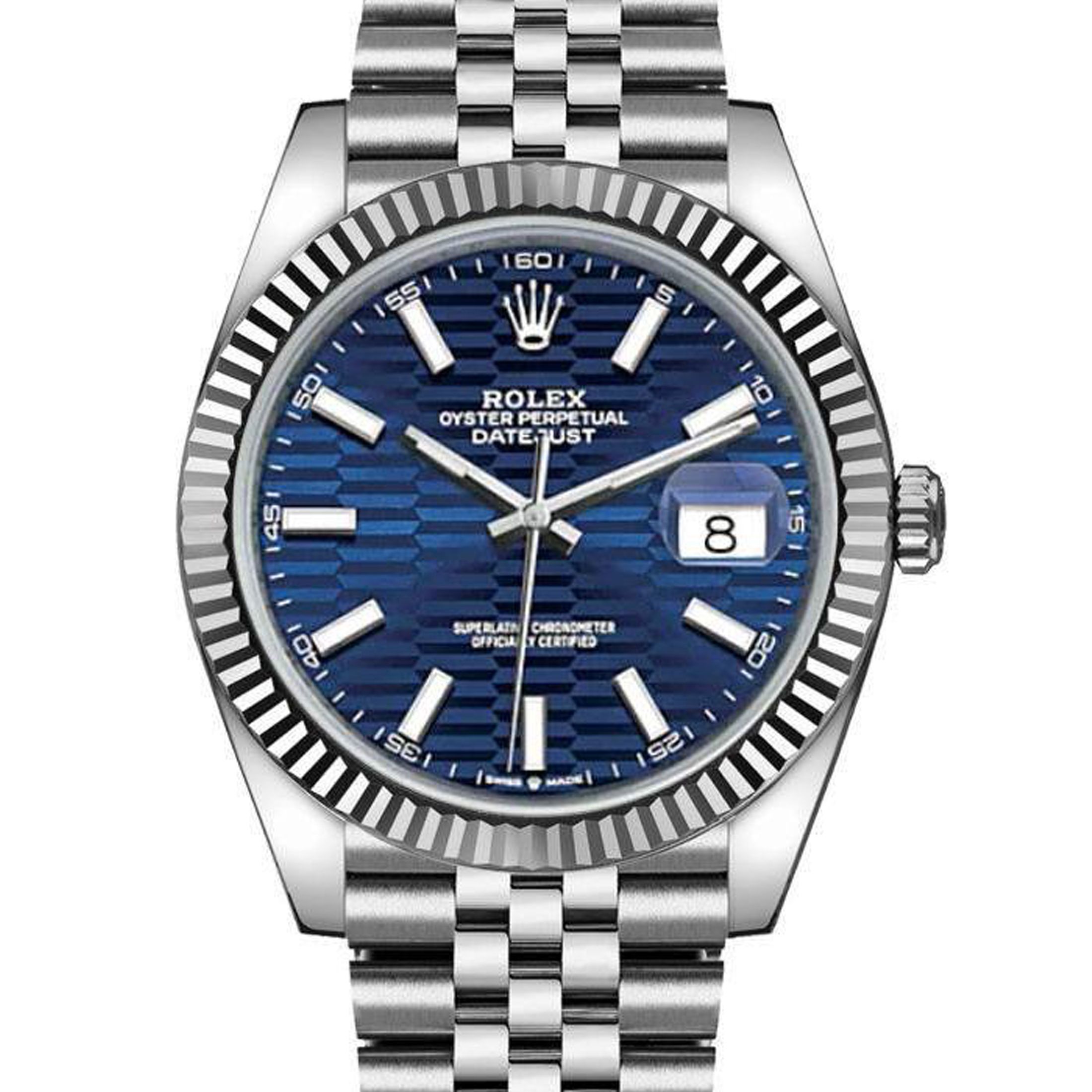 Rolex Datejust 126334 Blue Motif Dial