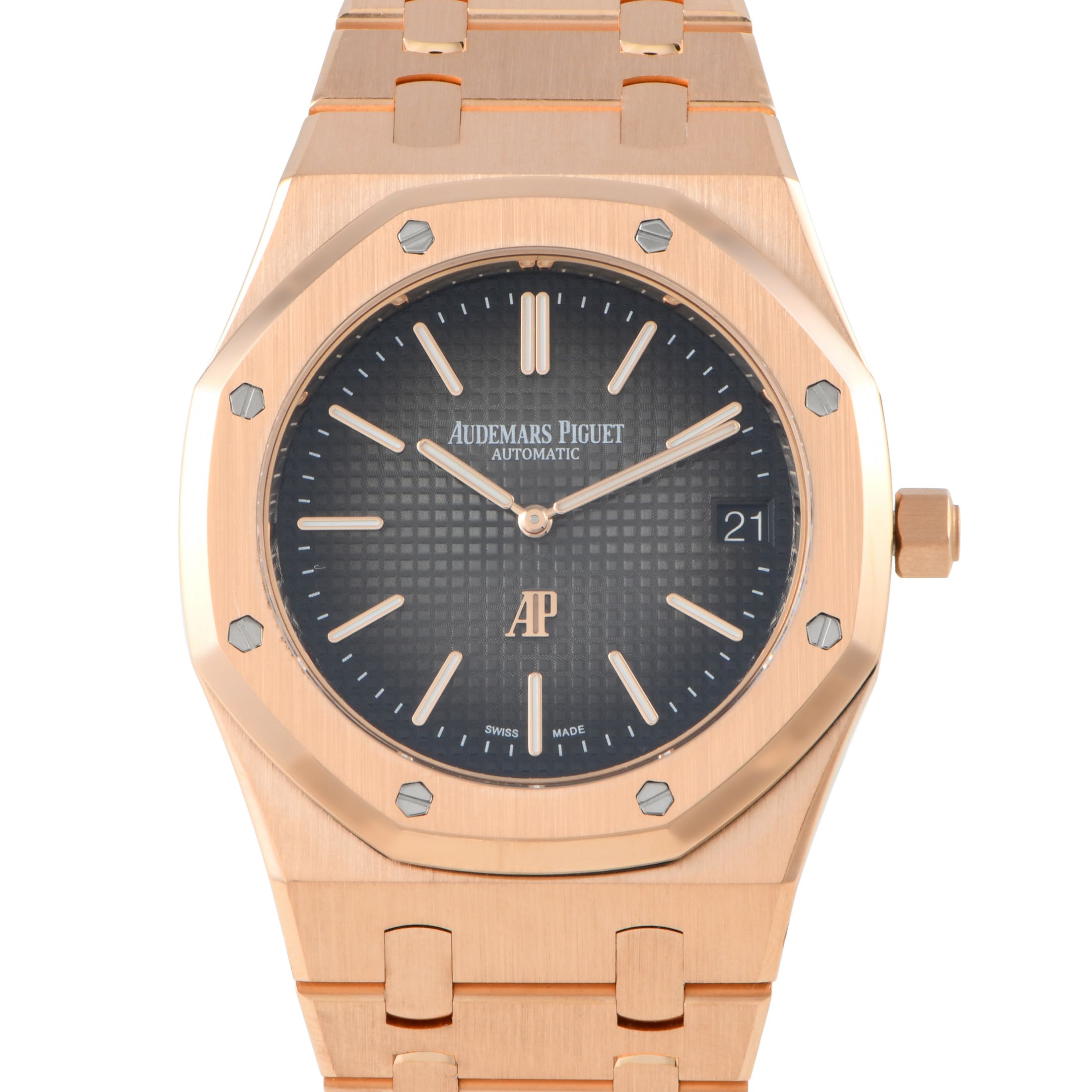 Audemars Piguet Royal Oak Jumbo Extra-Thin Rose Gold Watch 16202OR.OO.1240OR.01