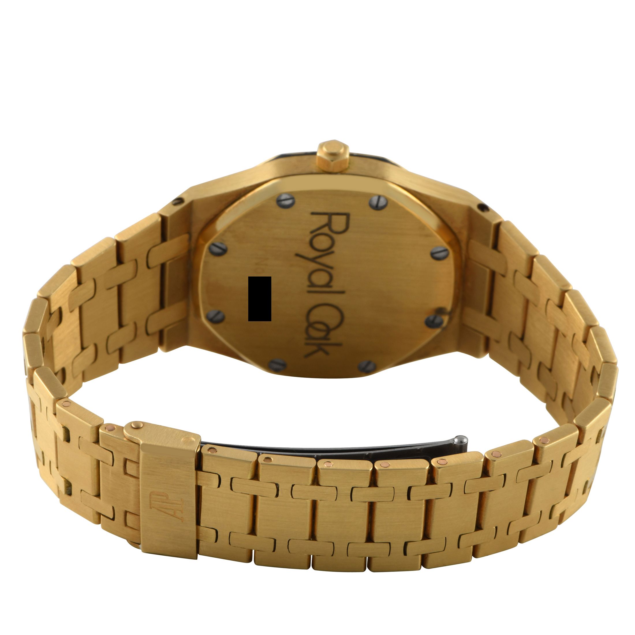 Audemars Piguet Royal Oak Slate Dial 18K Yellow Gold Watch 4100BA