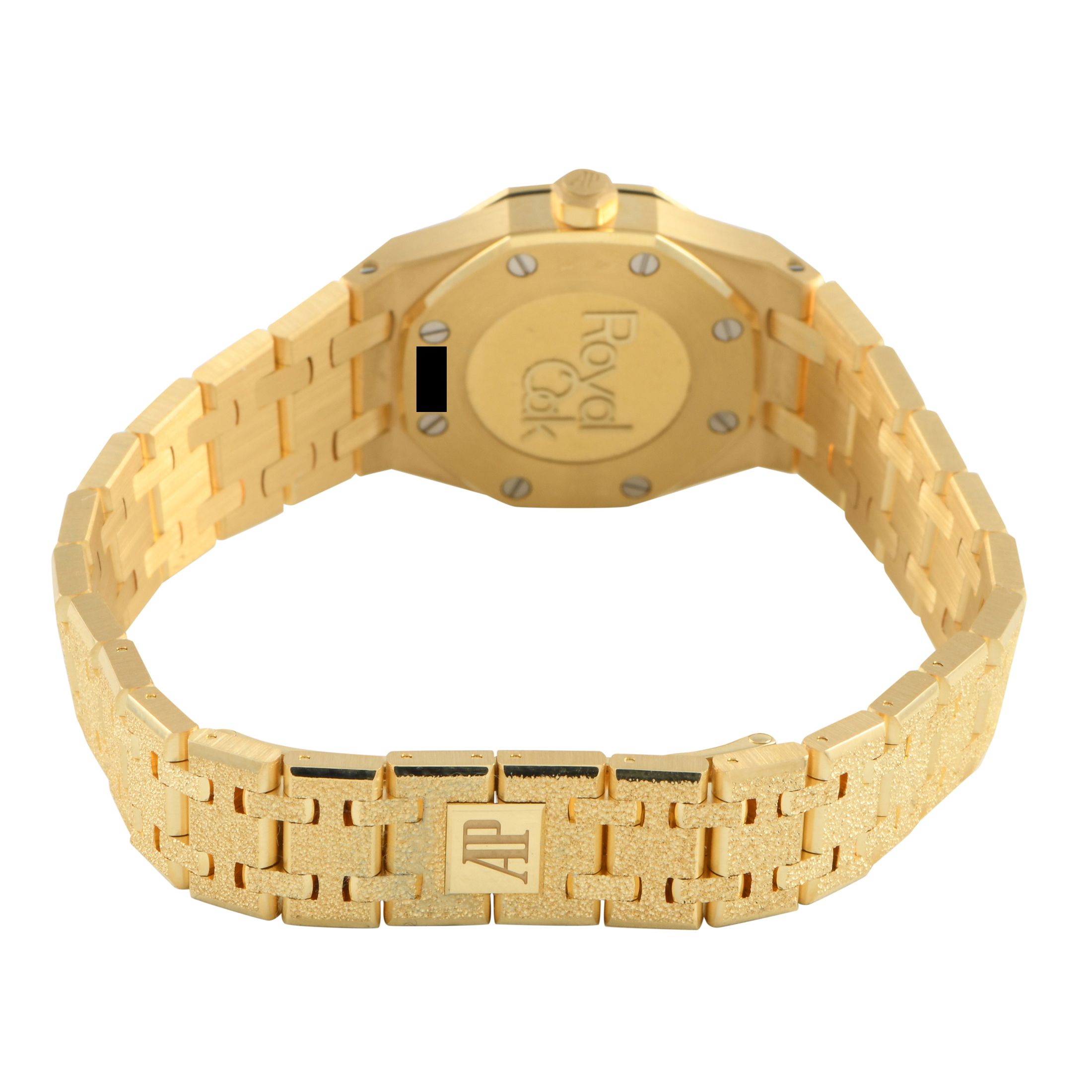 Audemars Piguet Royal Oak Mini Frosted Yellow Gold Watch 67630BA.GG.1312BA.01