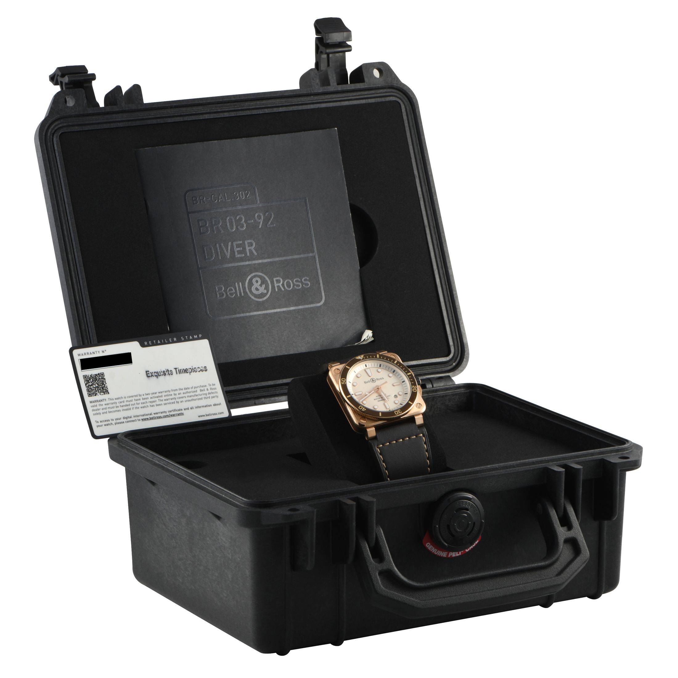 Bell & Ross BR 03-92 Diver Bronze Limited Edition Watch BR0392-KAO-CE/SCA