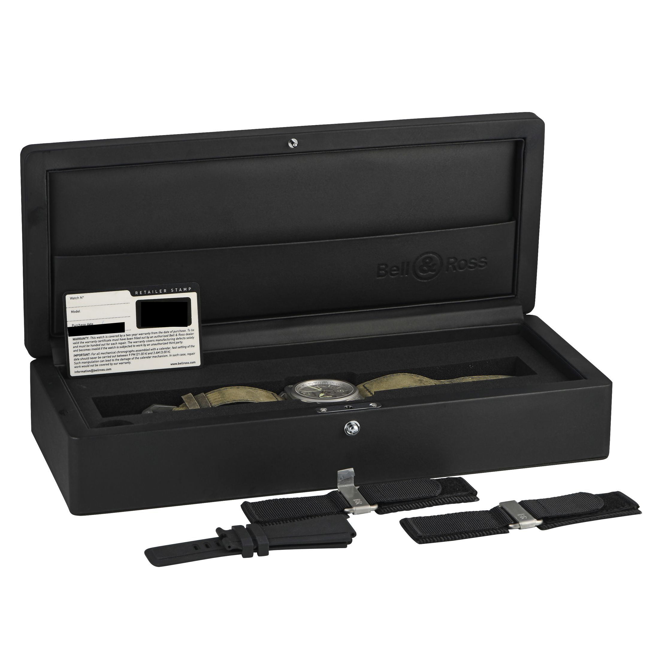 Bell & Ross BR03-94 Horolum Watch BR0394-GR-ST/SCA
