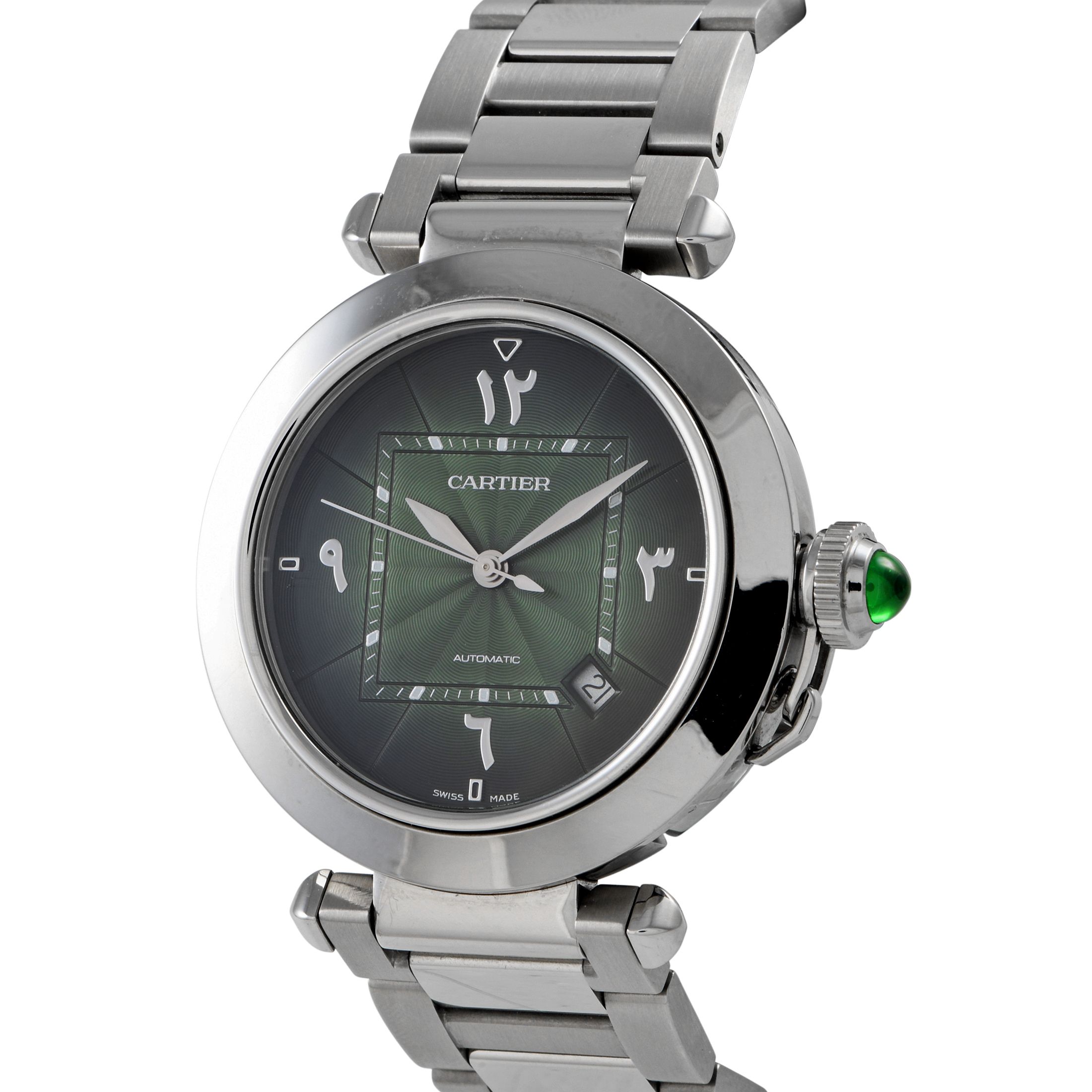 Cartier Pasha Arabic Dial Watch WSPA0022