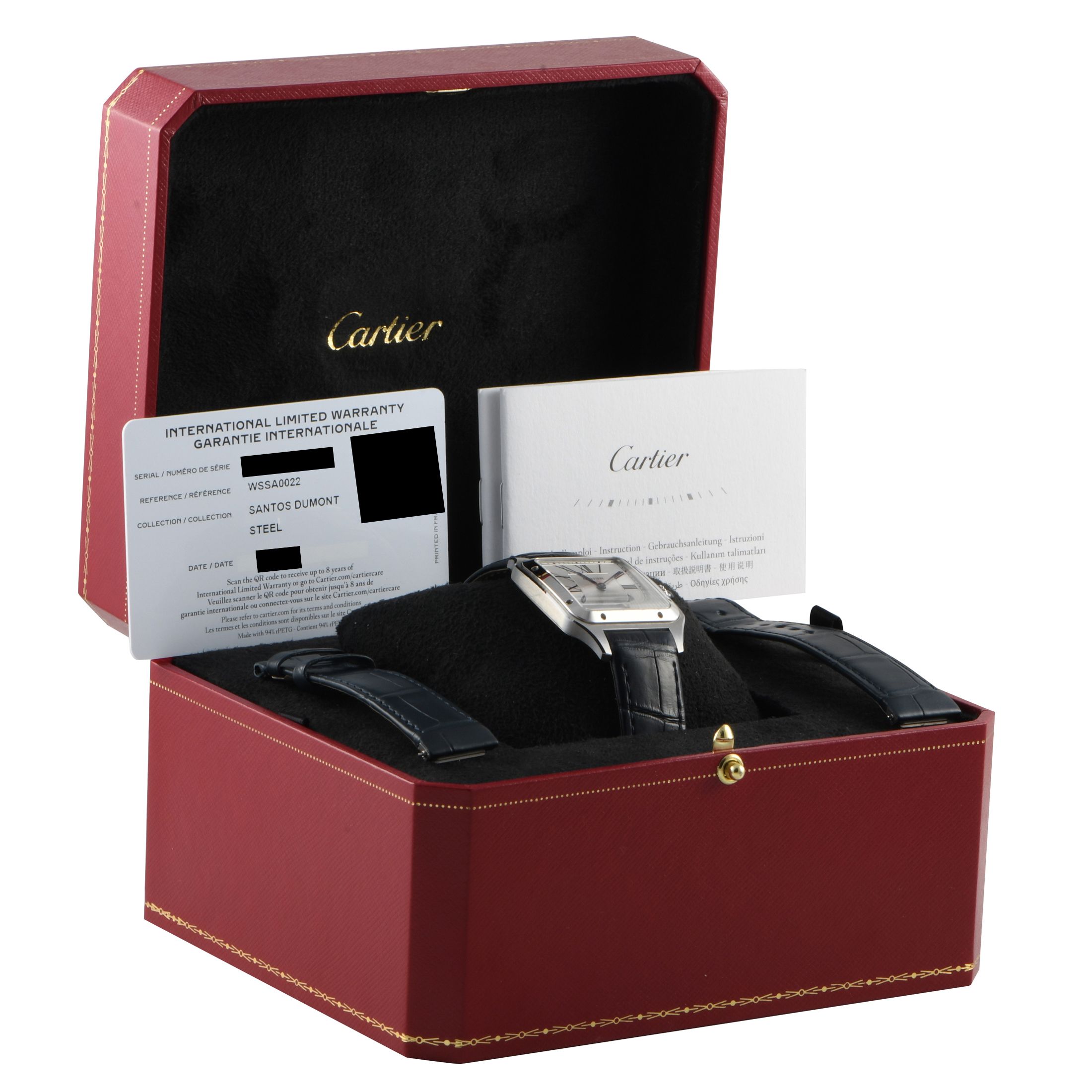 Cartier Santos-Dumont Large Model Watch WSSA0022