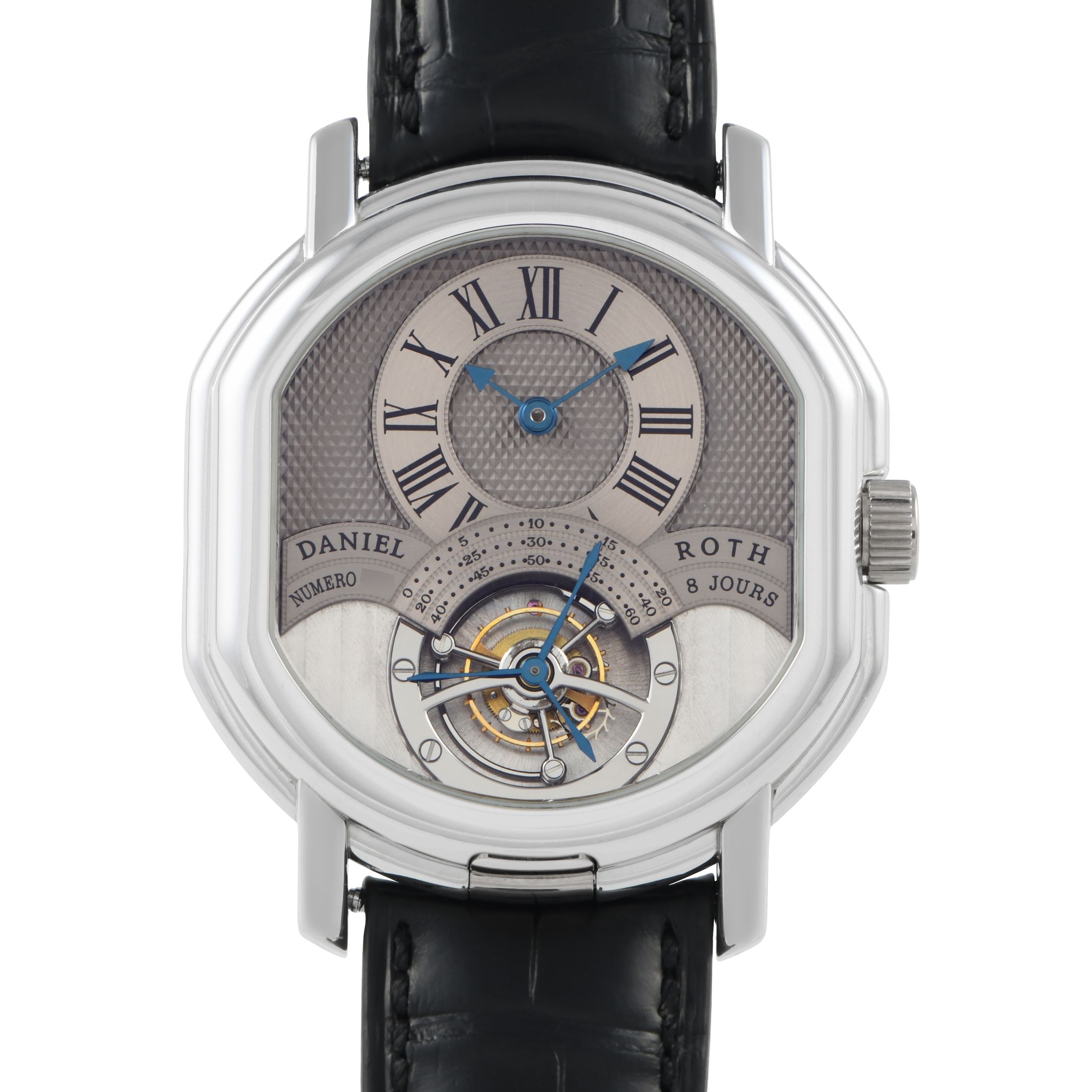 Daniel Roth Masters Tourbillon 8-Day Platinum Watch 197.X.70