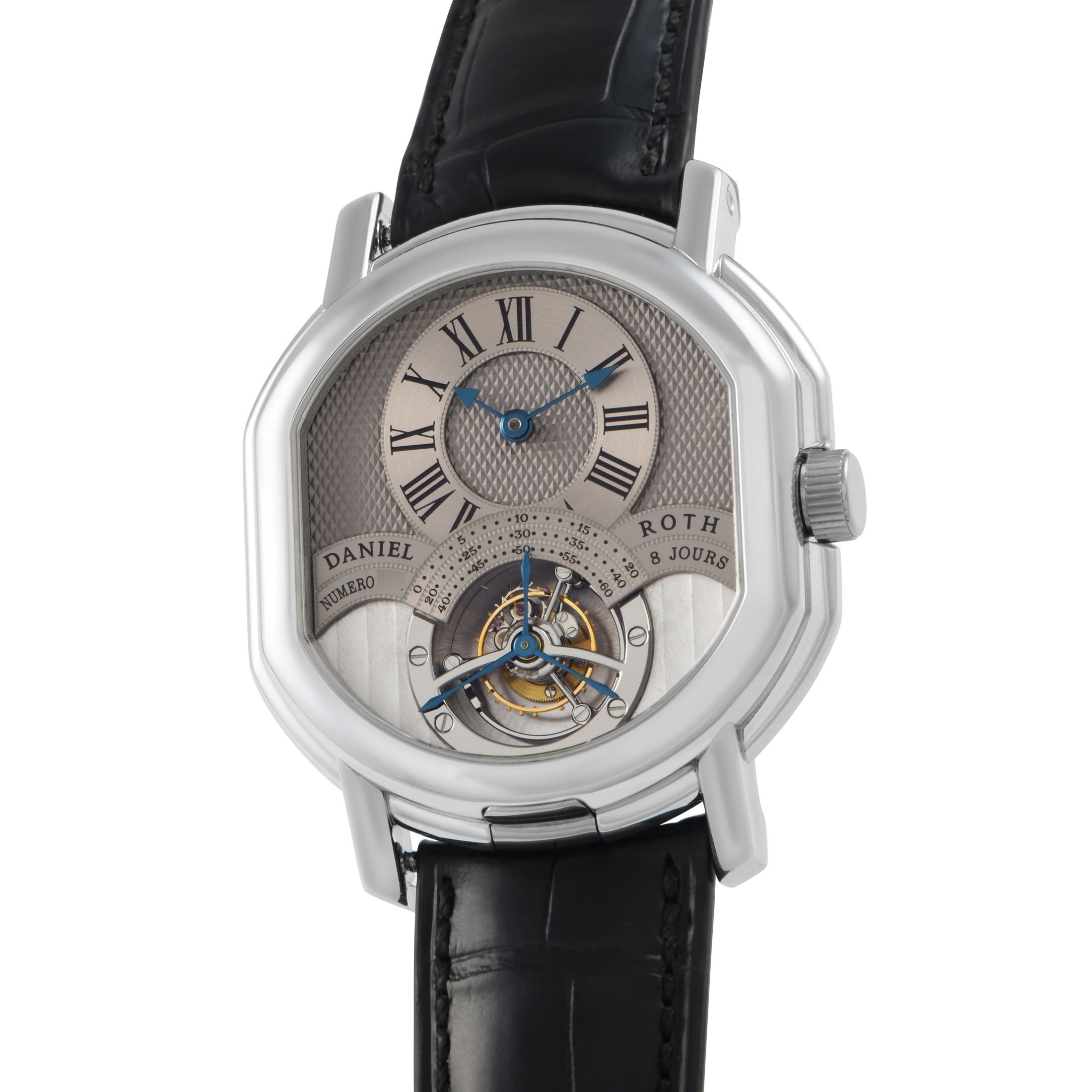 Daniel Roth Masters Tourbillon 8-Day Platinum Watch 197.X.70